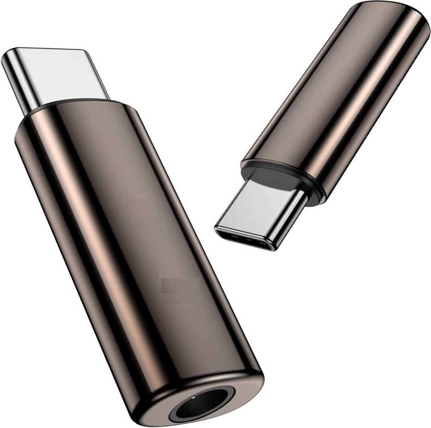 Aenoko Multicolor Type C to 3.5mm Adapter [PACK OF 2] Phone Converter