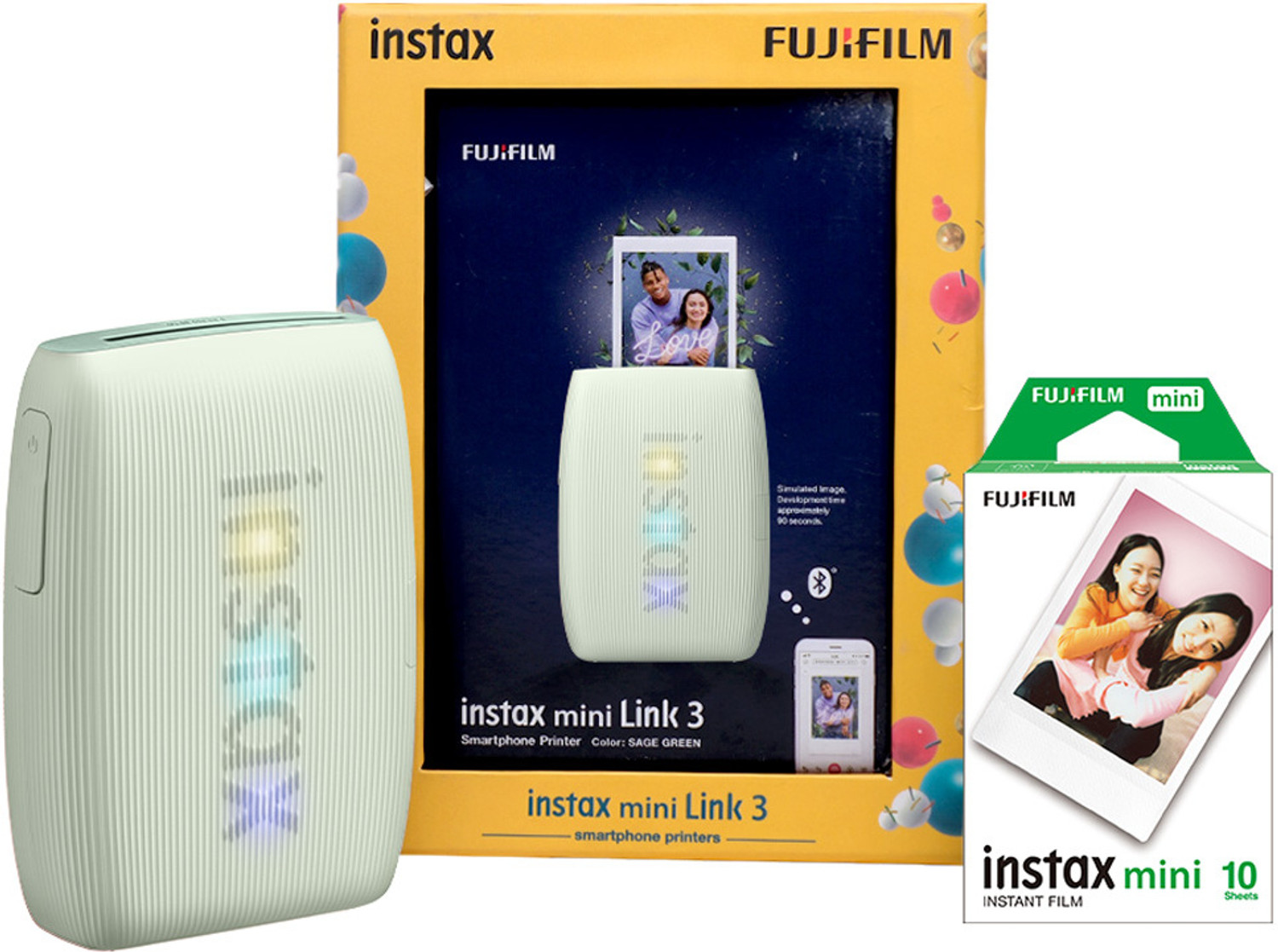 Image of FUJIFILM Mini Link 3 Starter Kit Photo Printer
