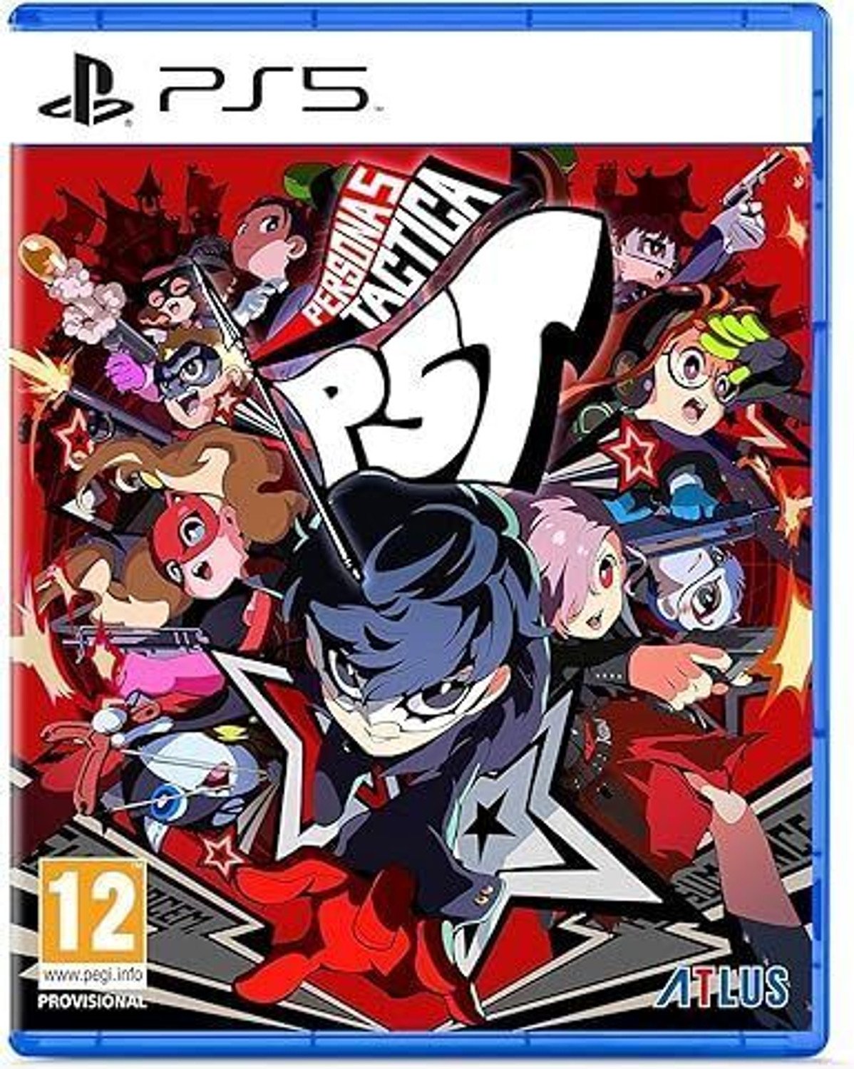 Image of Persona 5 Tactica PS5 Game CD | PlayStation 5 Games Collection | PS5 Game Persona with Tactical RPG Grid Combat | High Strategy PS5 PlayStation Games | Best Value PS Game for Story-Driven Players | Top PS5 Game Collection | Persona 5 PS5 Edition with Rich Visuals & DualSense Experience | PlayStation Games PS5 | Premium Turn-Based Strategy | PS5 Game CD Physical Disc | Must-Have for PS 5 Games Fans