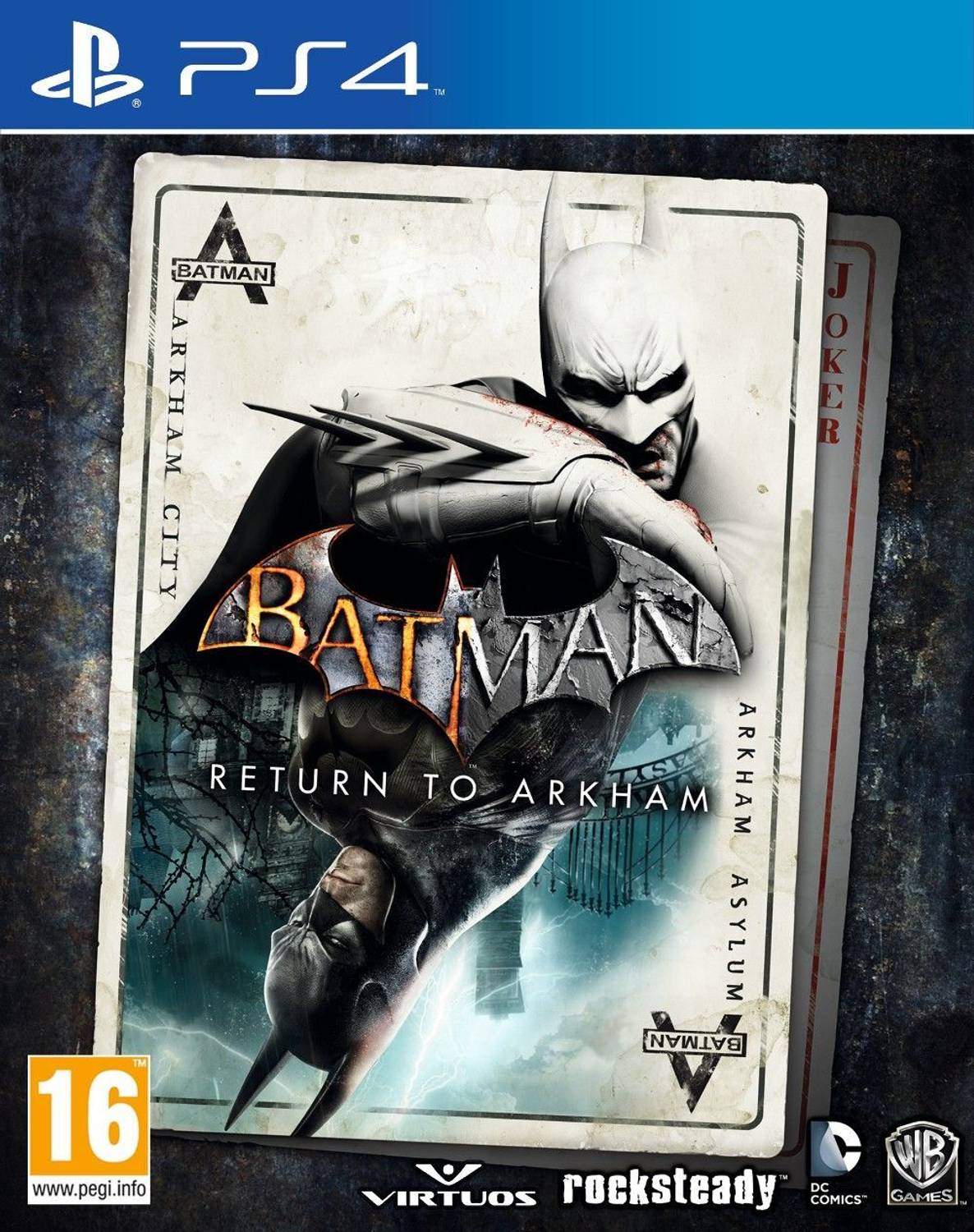 PS4 BATMAN RETUN TO ARKHAM 非売品ゲームポスター no-standard-edition-batman-