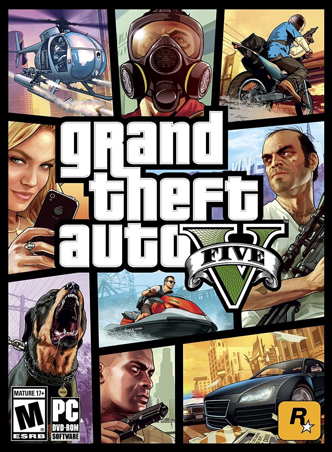 Image of GTA V complete Edition Pc Game Dvd (Offline only) Complete Games [dvd rom] (Complete Edition)