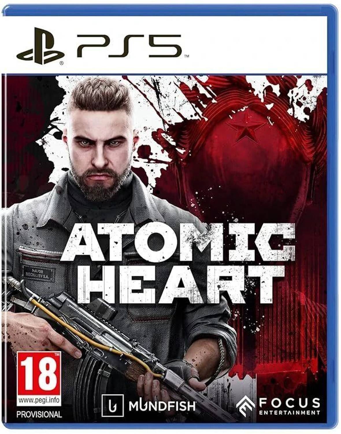 Atomic Heart PS5 | Focus Entertainment PlayStation 5 Games CD | PS5 Game CD for PS5 Games Collection | PS5 Atomic Heart | Premium PS5 PlayStation Games | Best Value PS Game | PlayStation 5 Games CD for Collectors | High Performance PlayStation Games PS5 | Must-Have Atomic Heart PS5 in PS 5 Games Library