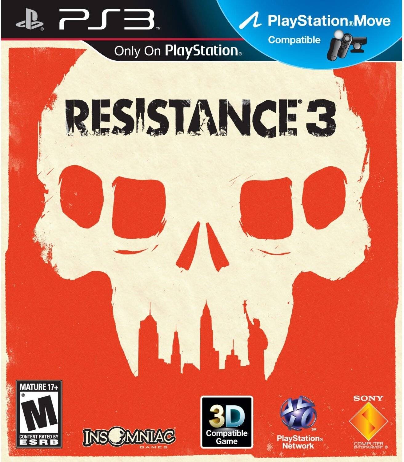 Resistance 3 For PS3 Game [video game] (Standard) Price in India