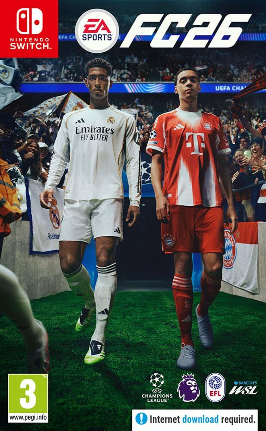 Image of FC 26 Nintendo Switch Games Standard Edition | Football Sports Game | Physical Game Cartridge | Realistic Match Gameplay nintendo games cd | Licensed Teams | Smooth Performance | Best Value Game