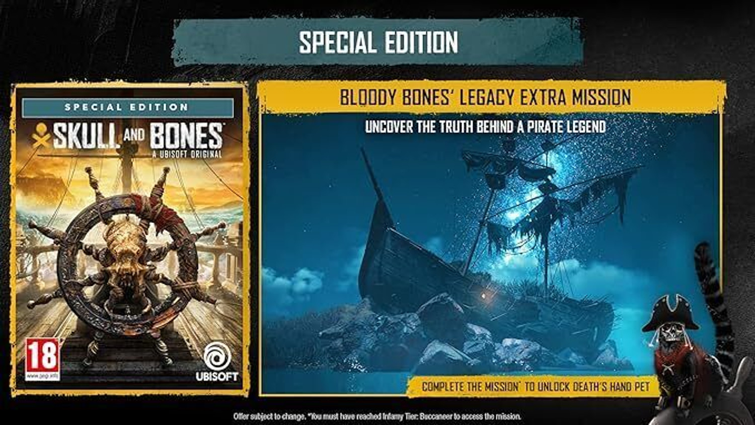 Image of UBISOFT Skull & Bones, Special Edition, PS5 | skull and bones ps5 Action-Adventure | ps5 playstation games | Premium Story Mode & Multiplayer | ps5 games Collection | Exclusive Bonus Content | High Performance Gameplay | ps5 game cd | Durable Packaging | Best Value for Gamers (Special Edition)