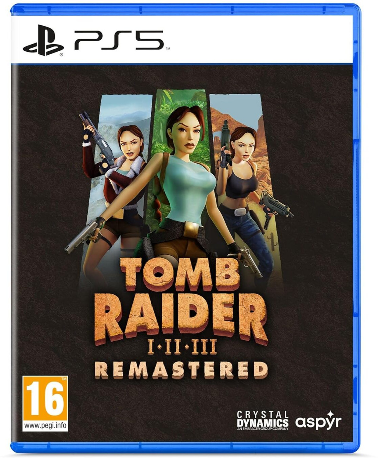 Image of Tomb Raider 1-3 Remastered Starring Lara Croft - PS5 (STANDARD)