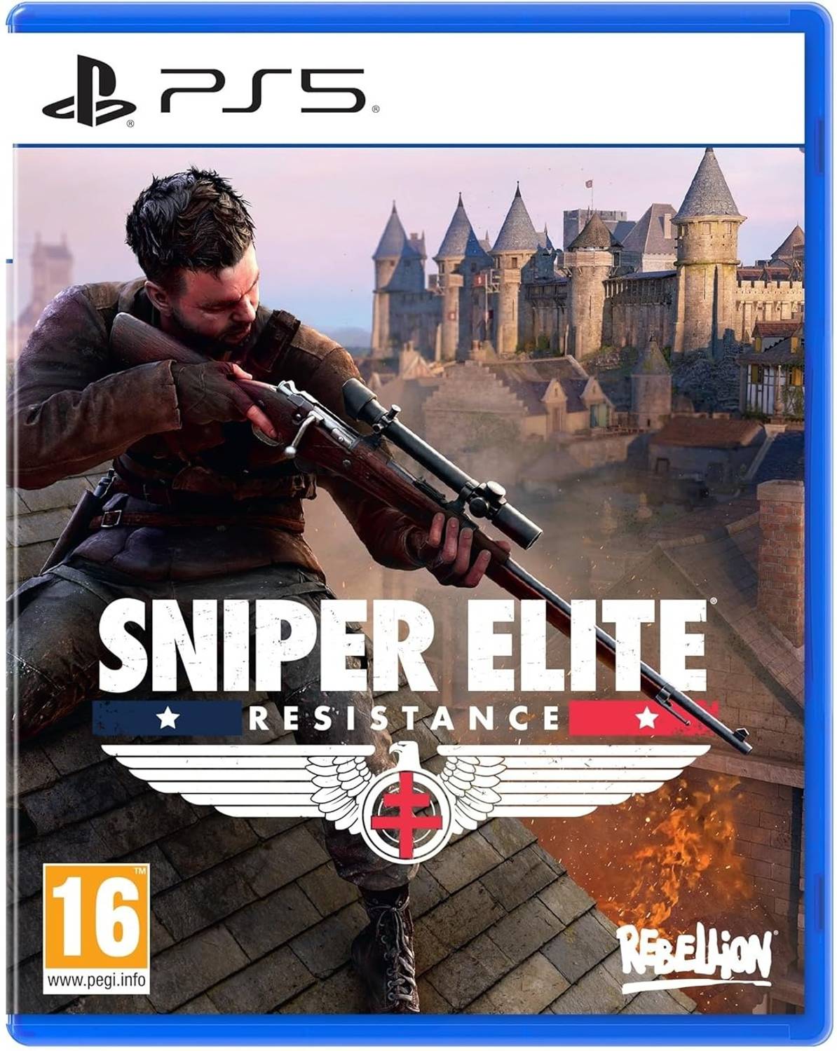 Sniper Elite Resistance PS5 Games CD (Standard Edition) | Action & Stealth Shooter Playstation 5 Games | Physical Blu-ray Disc for PS Game | Immersive Sniper Elite PS 5 Game play | Best Value for gaming lover