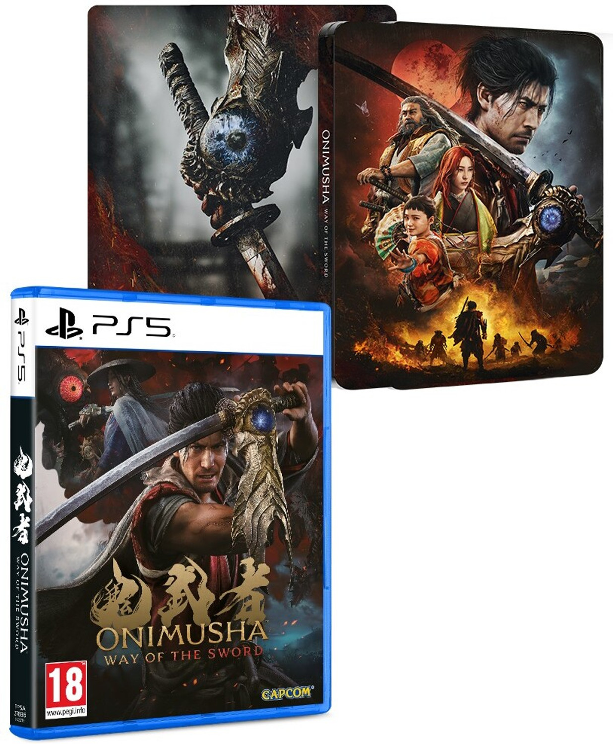 Image of PS5 Onimusha Way of the Sword - Steelbook Edition (Steelbook)