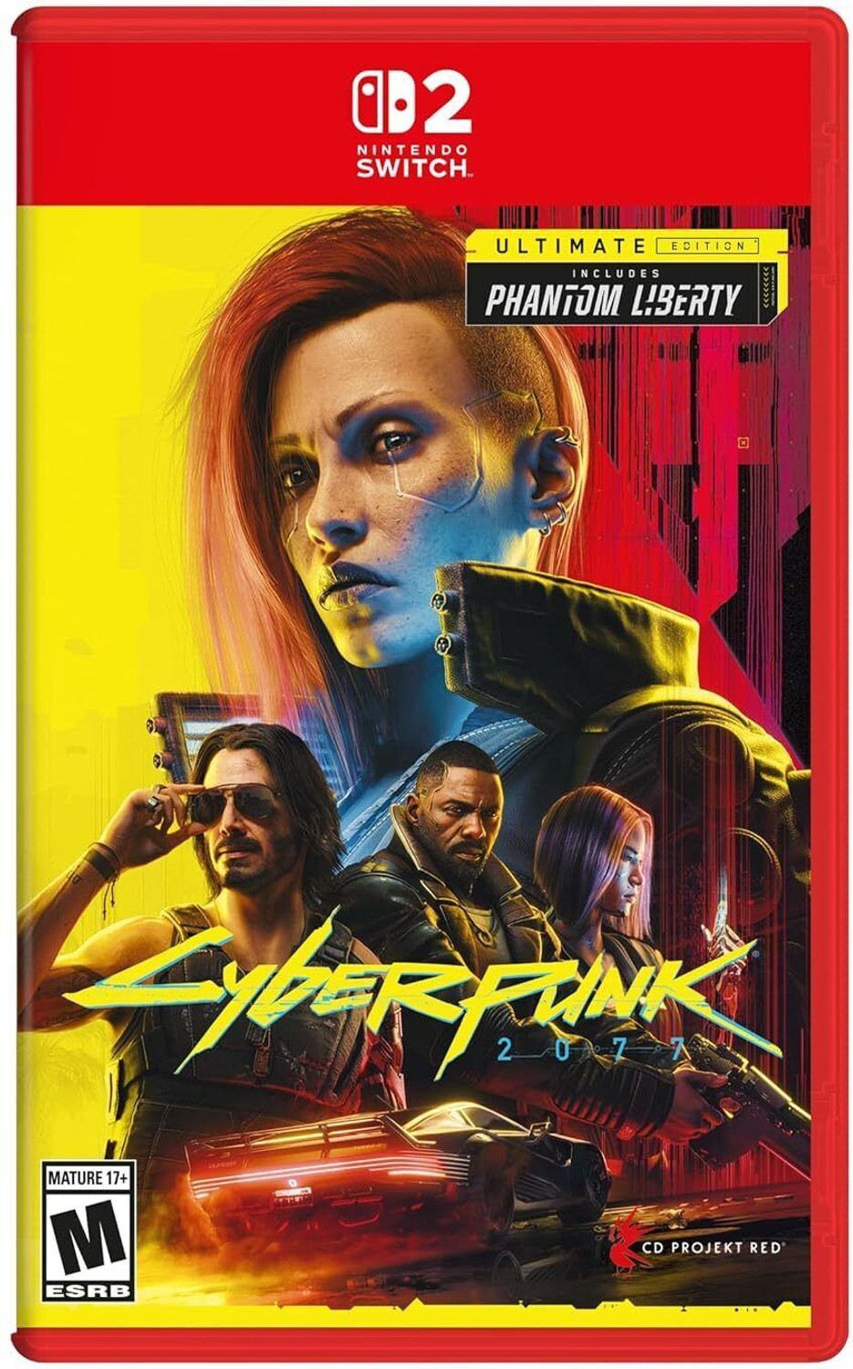 Image of Cyberpunk 2077 Ultimate Edition for Nintendo Switch 2 | Open World Action RPG | Enhanced Gameplay & Graphics | Best nintendo switch 2 games | Premium Storyline | Highly Rated Adventure | Top Switch 2 Gaming Accessory (Ultimate Edition)