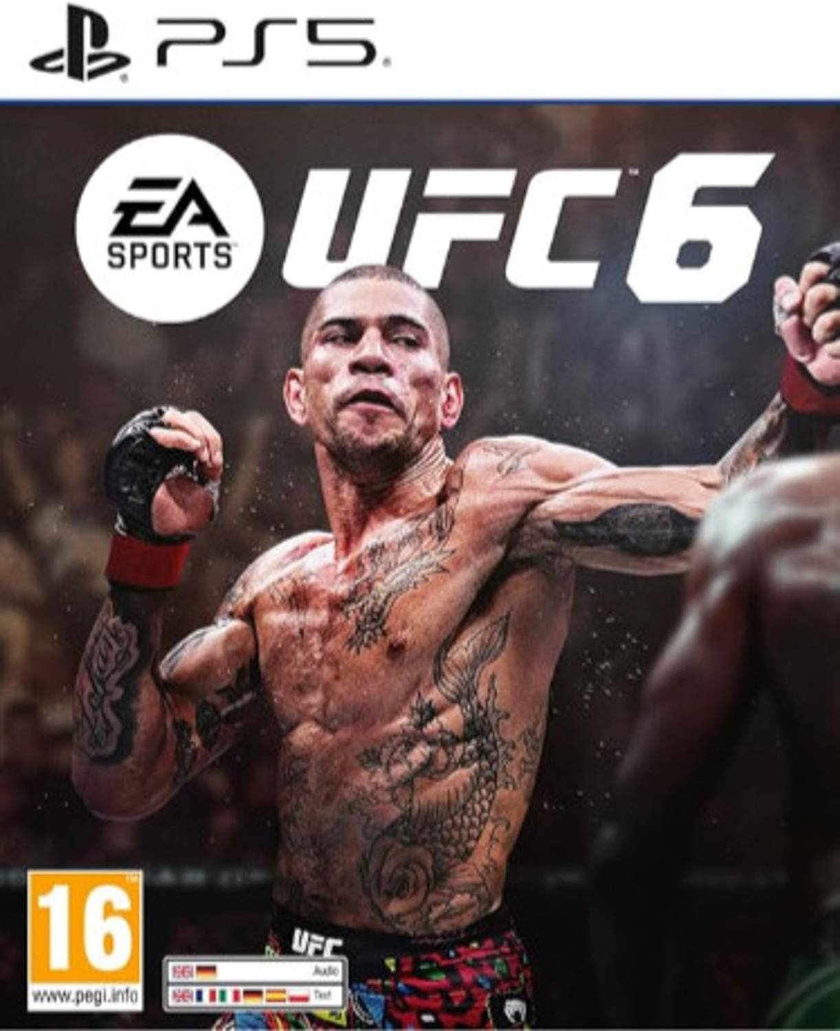 EA SPORTS UFC 6 PS5 Game Disc, Realistic MMA Fighting Game with Octagon Combat, Evolved Striking, Motion Systems & Immersive Fight Mode Gameplay, ps game for PlayStation Players, playstation 5 games for Sports Fighting Fans, ps5 game cd, ufc 6 ps5, ea sports ufc 6 ps5