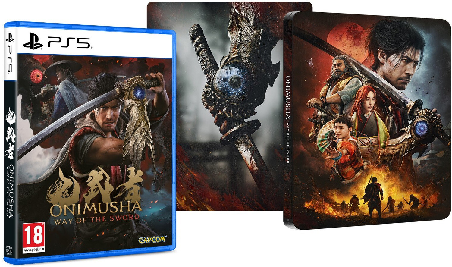 Image of PS5 Onimusha Way of the Sword - Steelbook Edition (Steelbook)