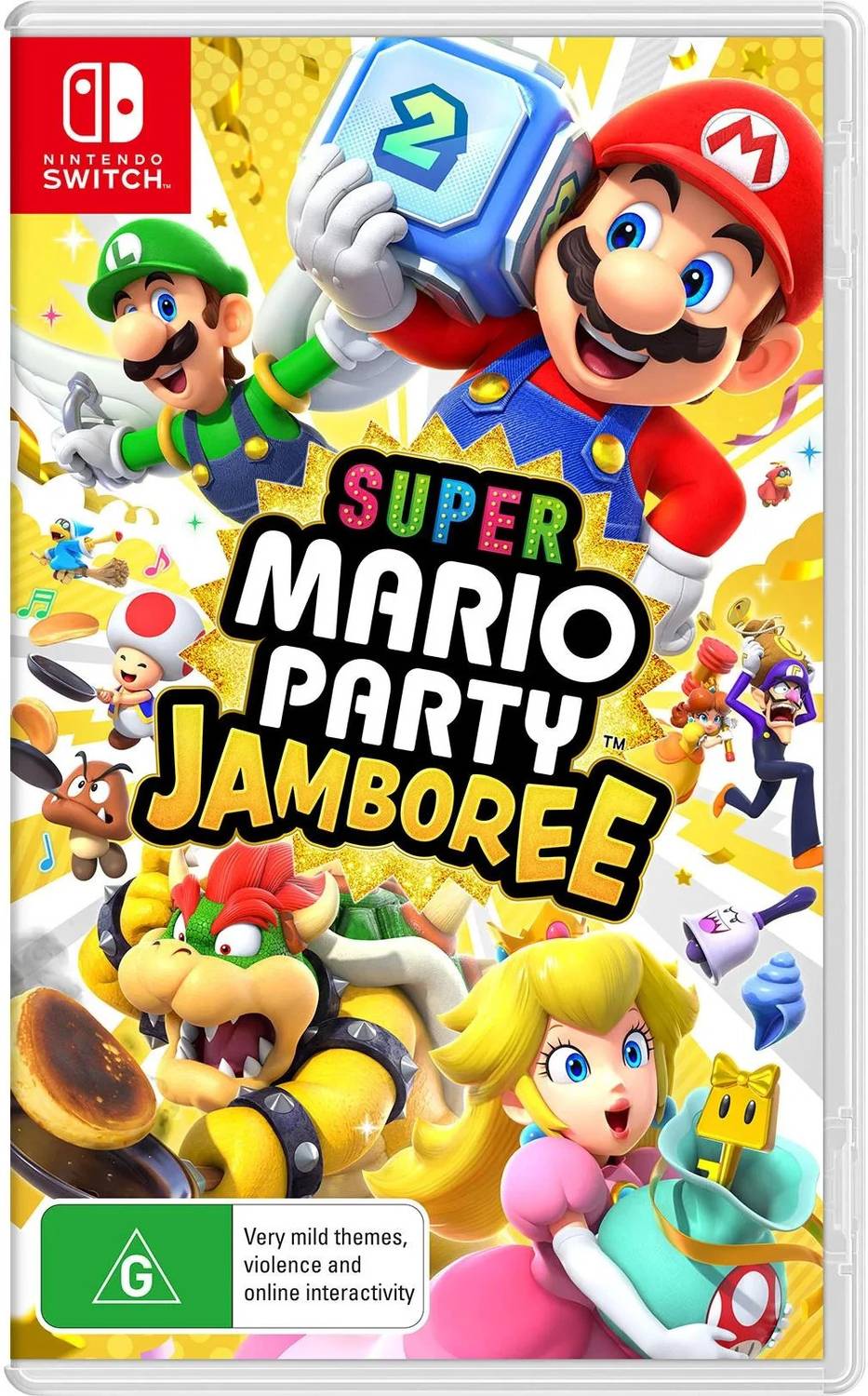 あつまれ どうぶつの森 + SUPER MARIO PARTY Nintendo Switch Super Mario Party Jamboree Game Chip for OLED