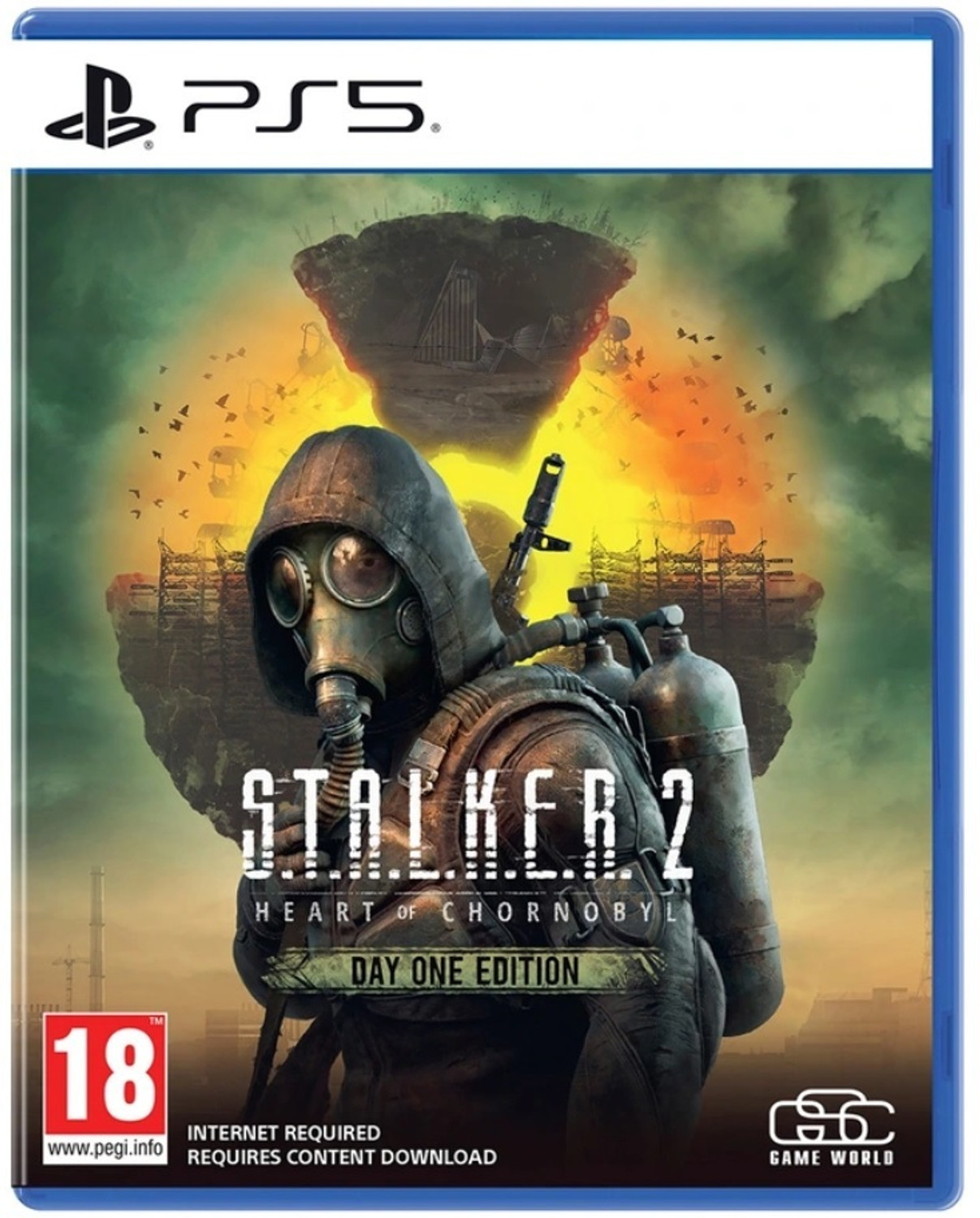 Image of Stalker 2 heart of chernobyl Day One Edition PS5 | PlayStation 5 Games CD | Stalker 2 PS5 Game Collection | PS5 Game CD | Survival Action Adventure | Top Rated PS5 PlayStation Games | Best Value PS 5 Games Experience (Day One Edition)
