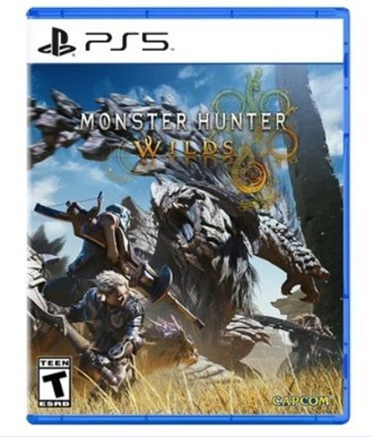 Image of Monster Hunter Wilds PS5 Game CD | Epic Open-World PS5 Adventure | Immersive PS 5 Games Experience | Stunning PlayStation 5 Games with Realistic Monster Battles | High Performance PS5 Games Disc for Action Lovers