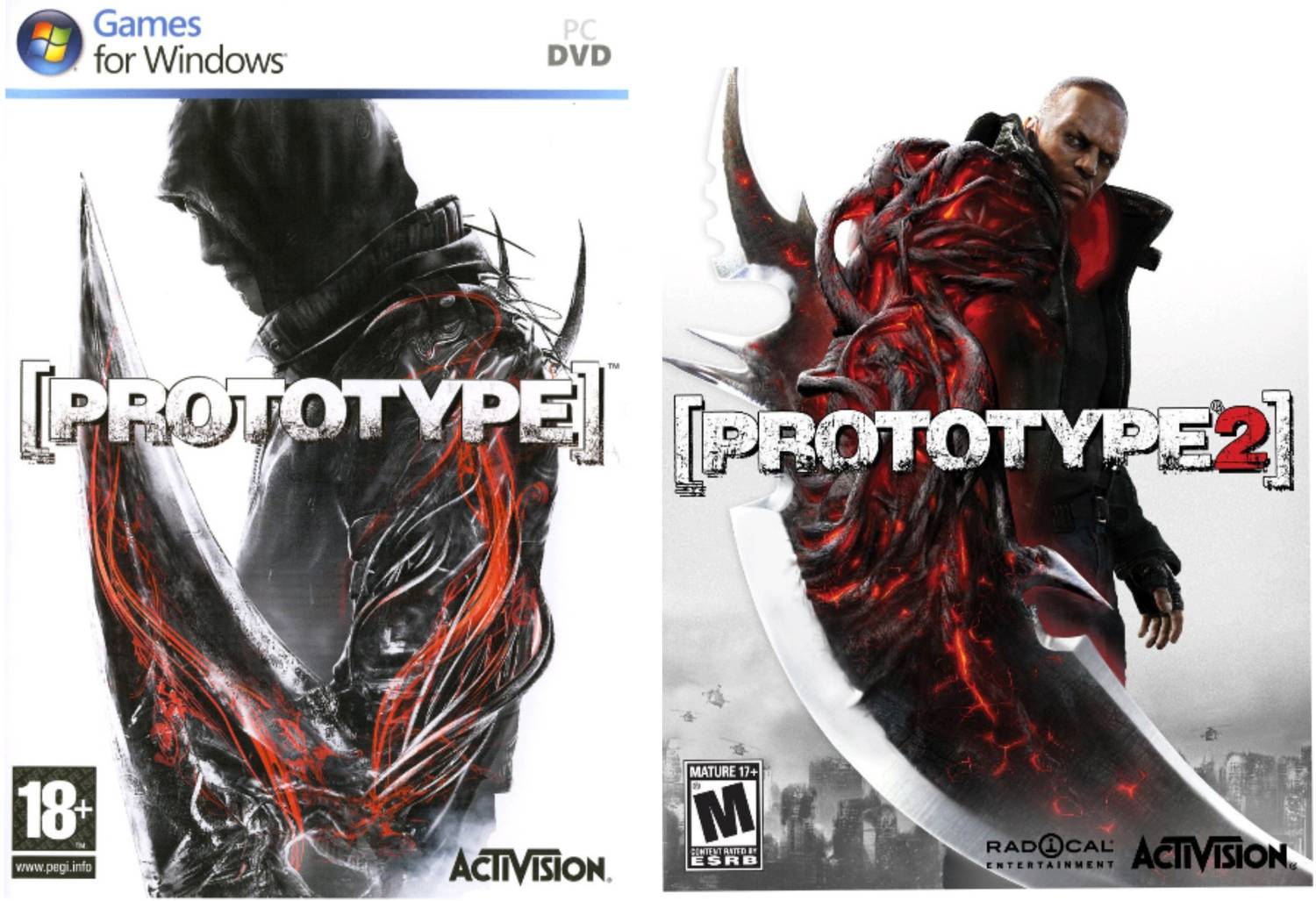 PROTOTYPE 1-2 Edition Pc Game Dvd (Offline only) Complete Games