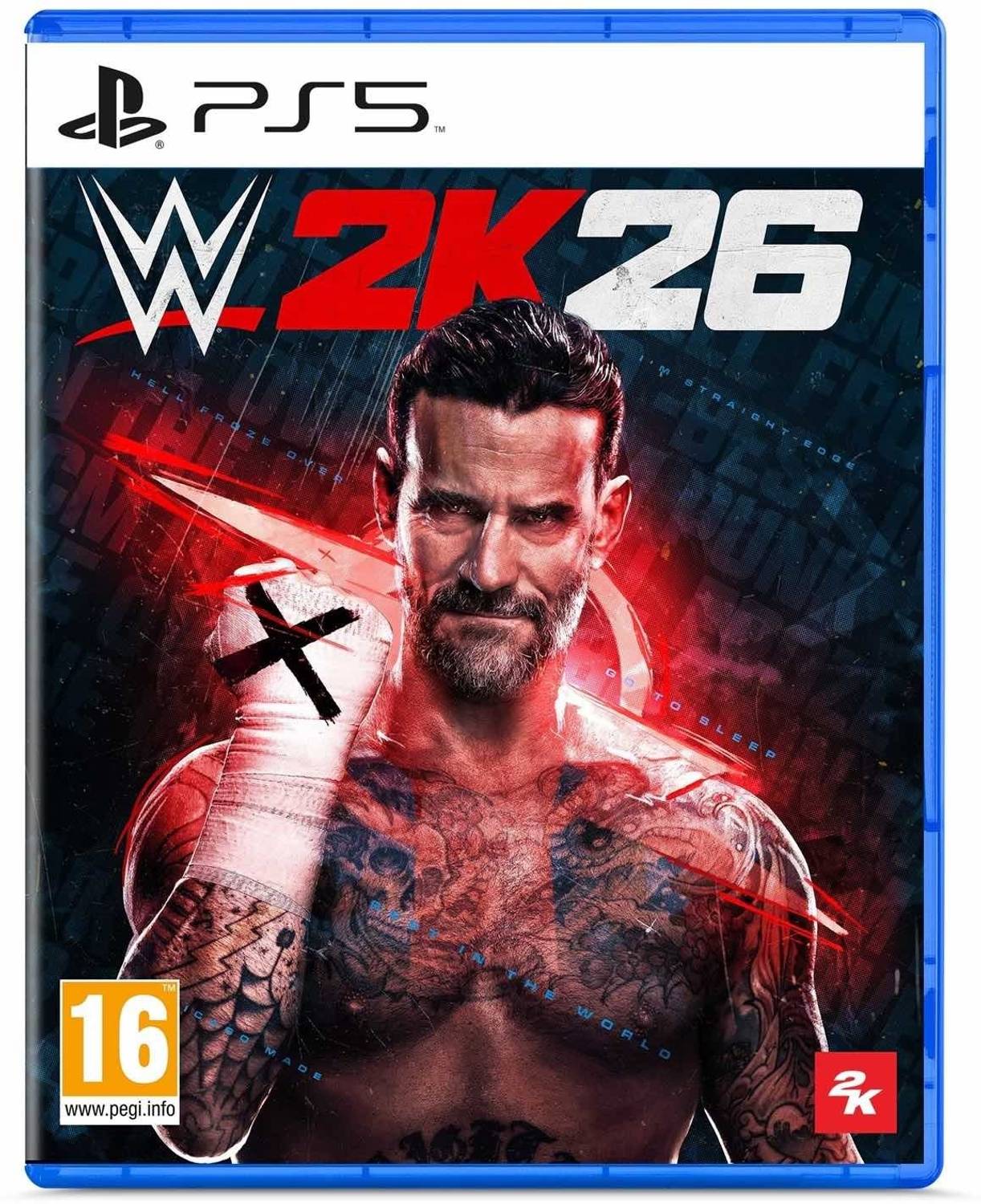WWE 2K26 PS5 | WWE 2K26 PS 5 Games | PlayStation 5 Games Sports Title | Next-Gen Wrestling PS Game | 4K Ultra HD Graphics | Career Mode & Online Multiplayer | High Performance Gameplay