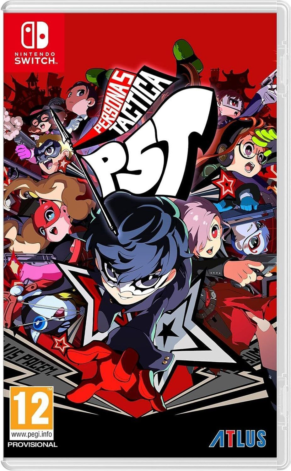 Image of Persona 5 Tactica Switch Game Card | Nintendo Switch Persona 5 Collectible | Persona 5 Nintendo Switch RPG | Premium Nintendo Switch Games | Strategic Nintendo Games Experience | Best Tactical RPG for Switch | Smooth Gameplay | High Value Edition