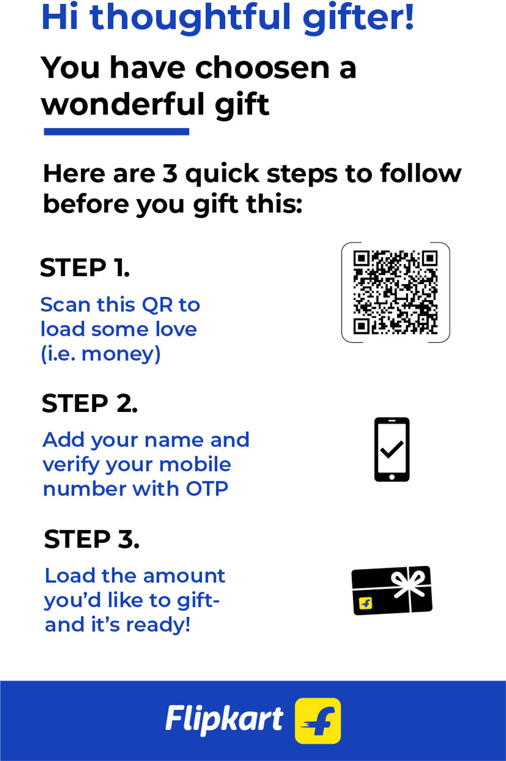 Image of Physical Gift card (Load after delivery)