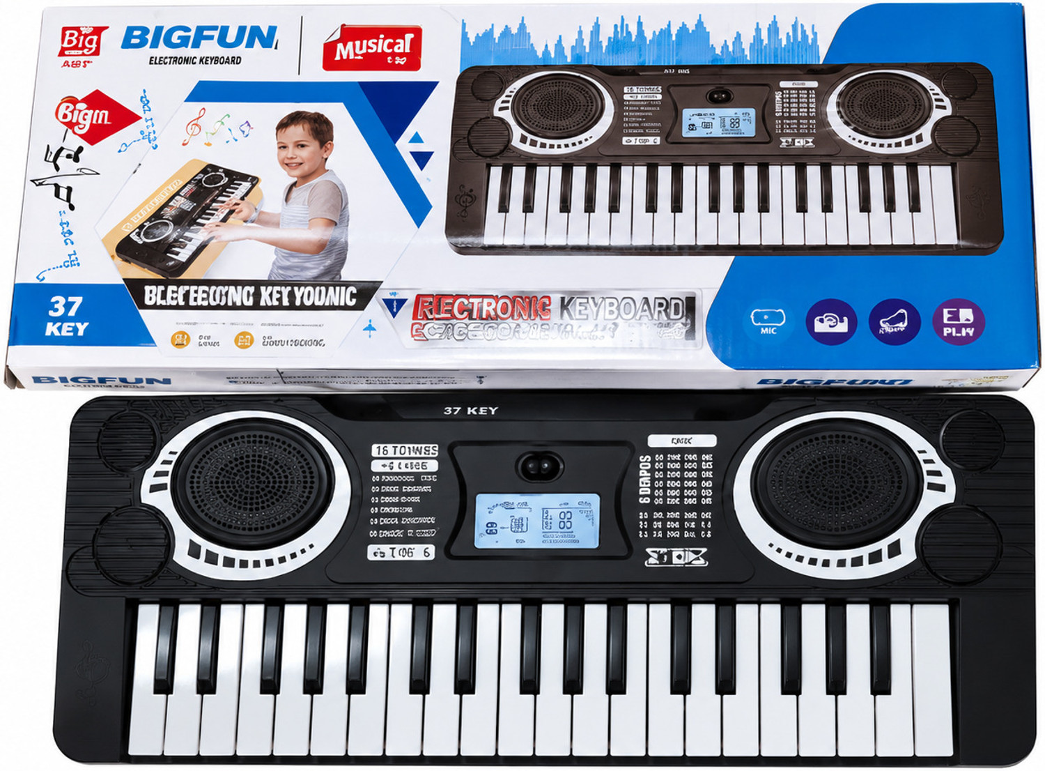 Image of Bigfun Plastic Piano Keytops