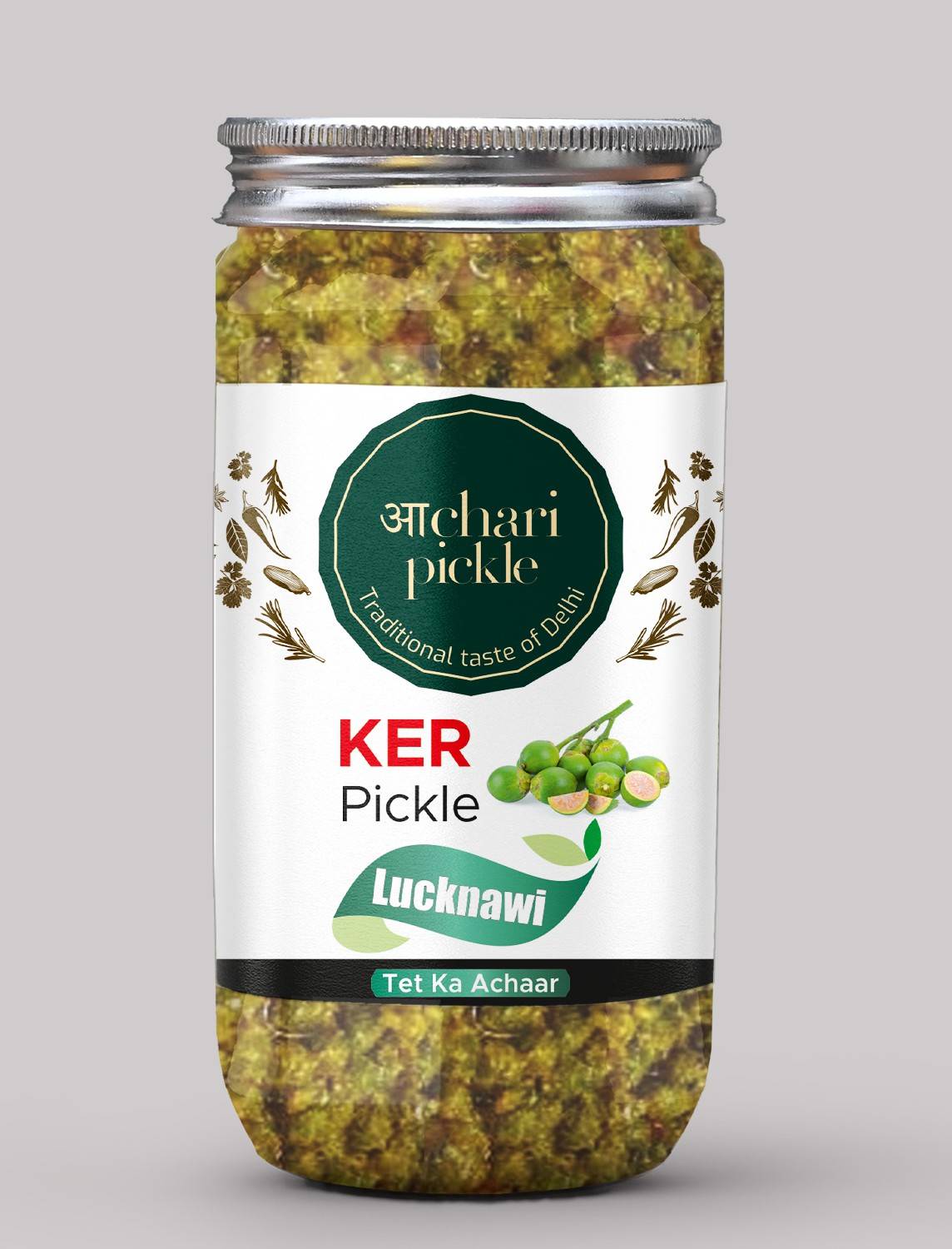 ACHARI PICKLES Homemade Ker/Tenti Pickle- Lucknawi Style-Tait Ka Achar Mother Recipe Tenti Pickle
