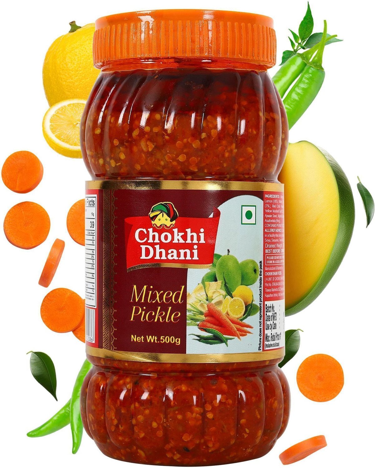Image of Chokhi Dhani Spicy & Tasty Mixed Pickle