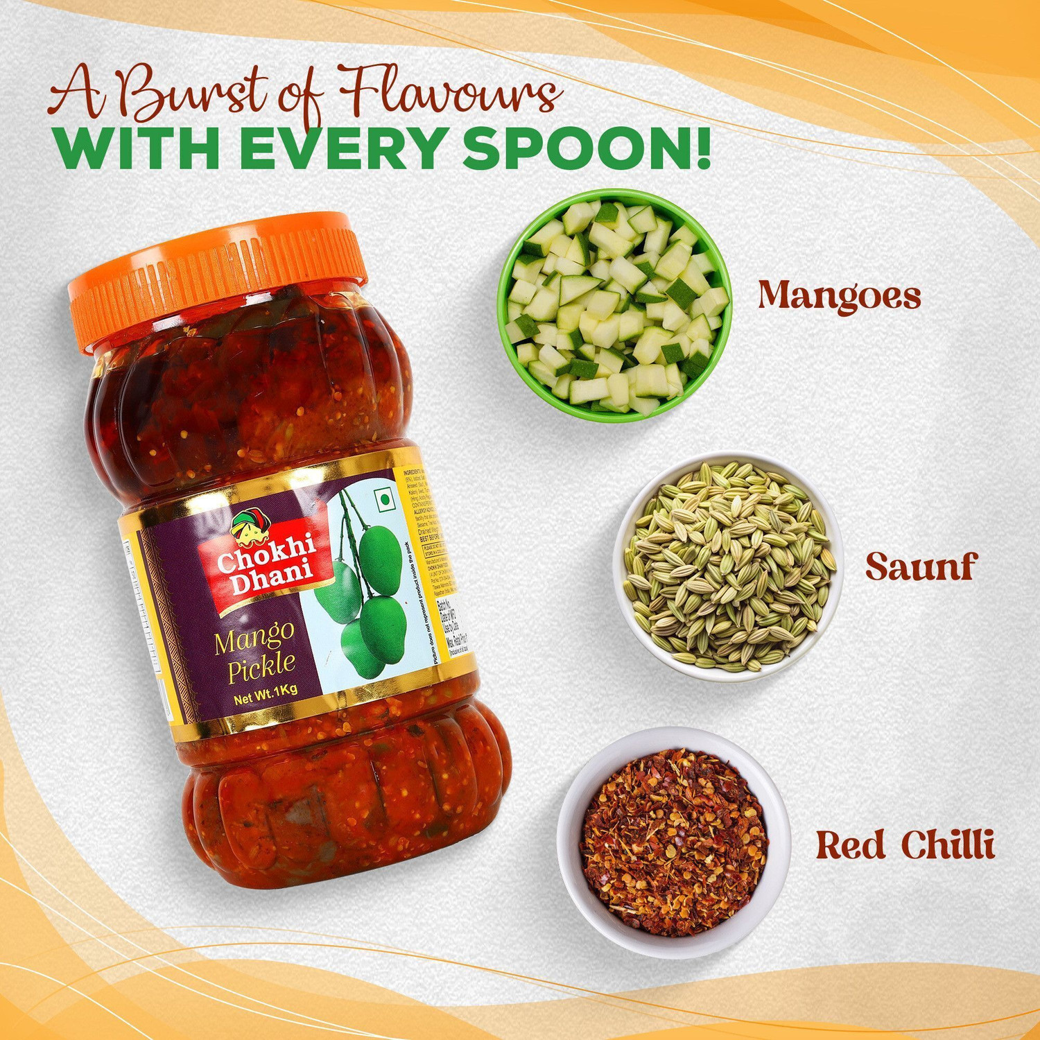 Image of Chokhi Dhani Aam ka Achar Mango Pickle