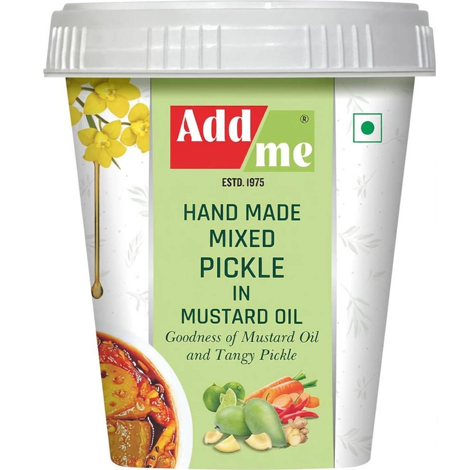 Add Hand Made Mix Pickle in Mustard Oil 500g - Image 1
