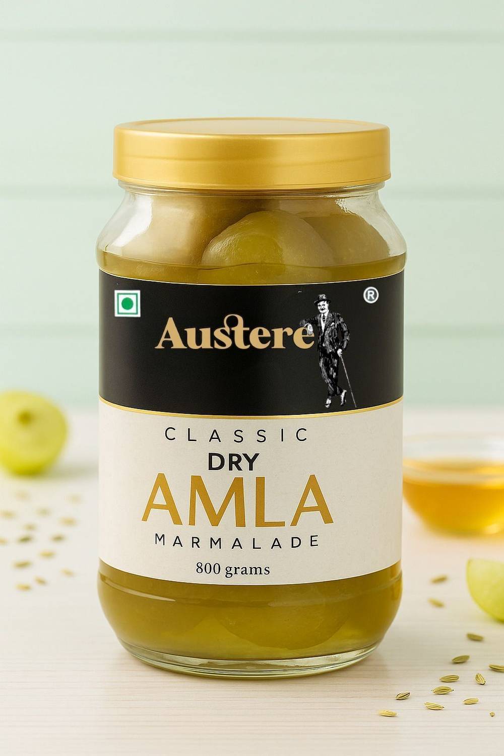 austere store AMLA MURABBA | ORGANIC | FULL SIZE AMLA Amla Murabba
