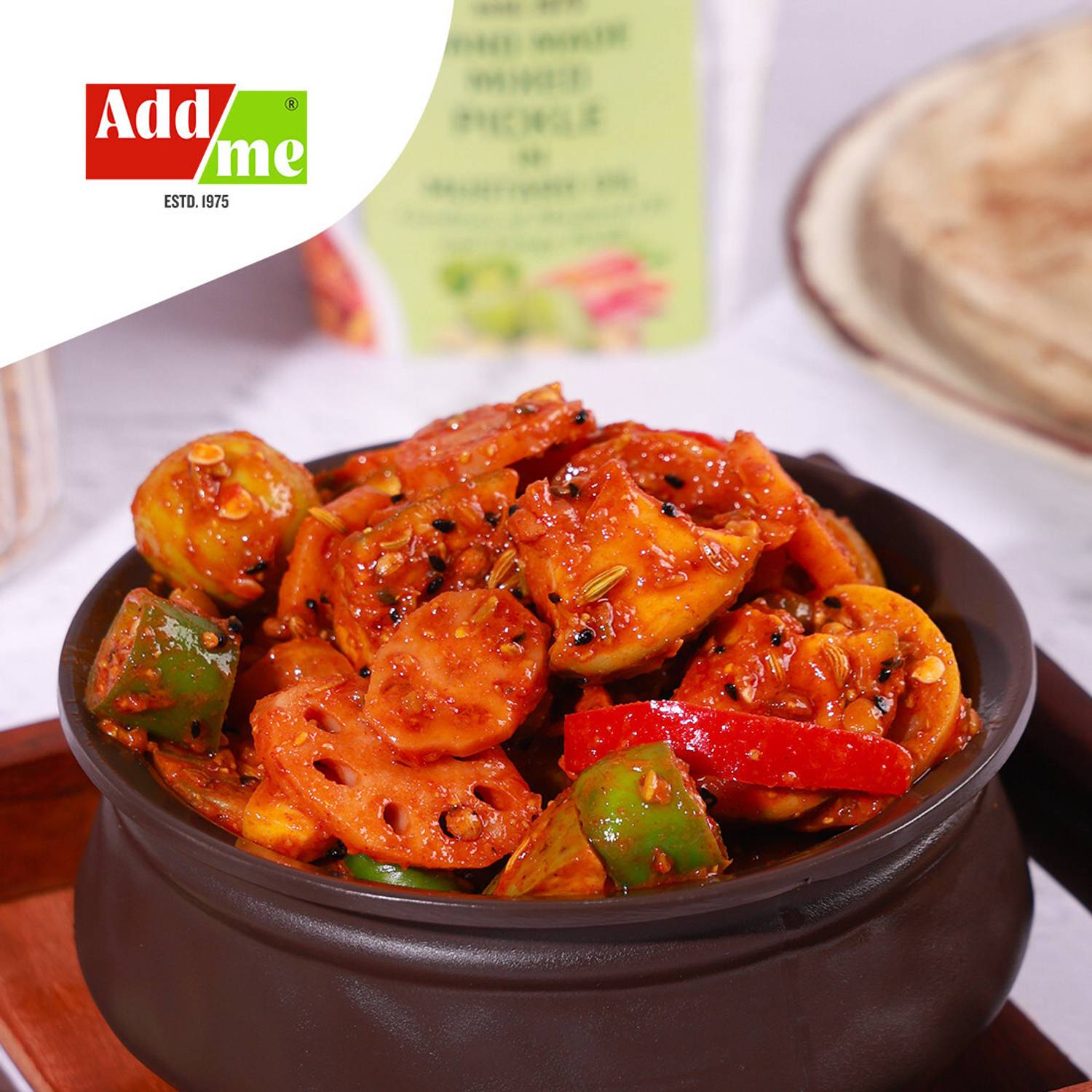 Add Hand Made Mix Pickle in Mustard Oil 500g - Image 3