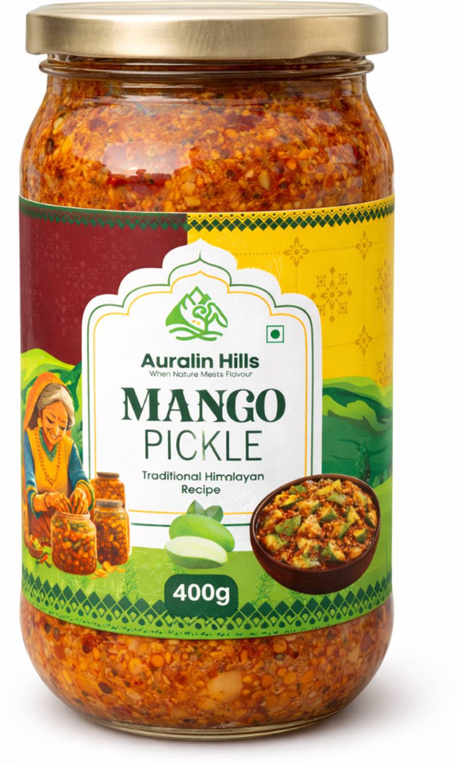 Auralin Hills Classic Mango Mango Pickle