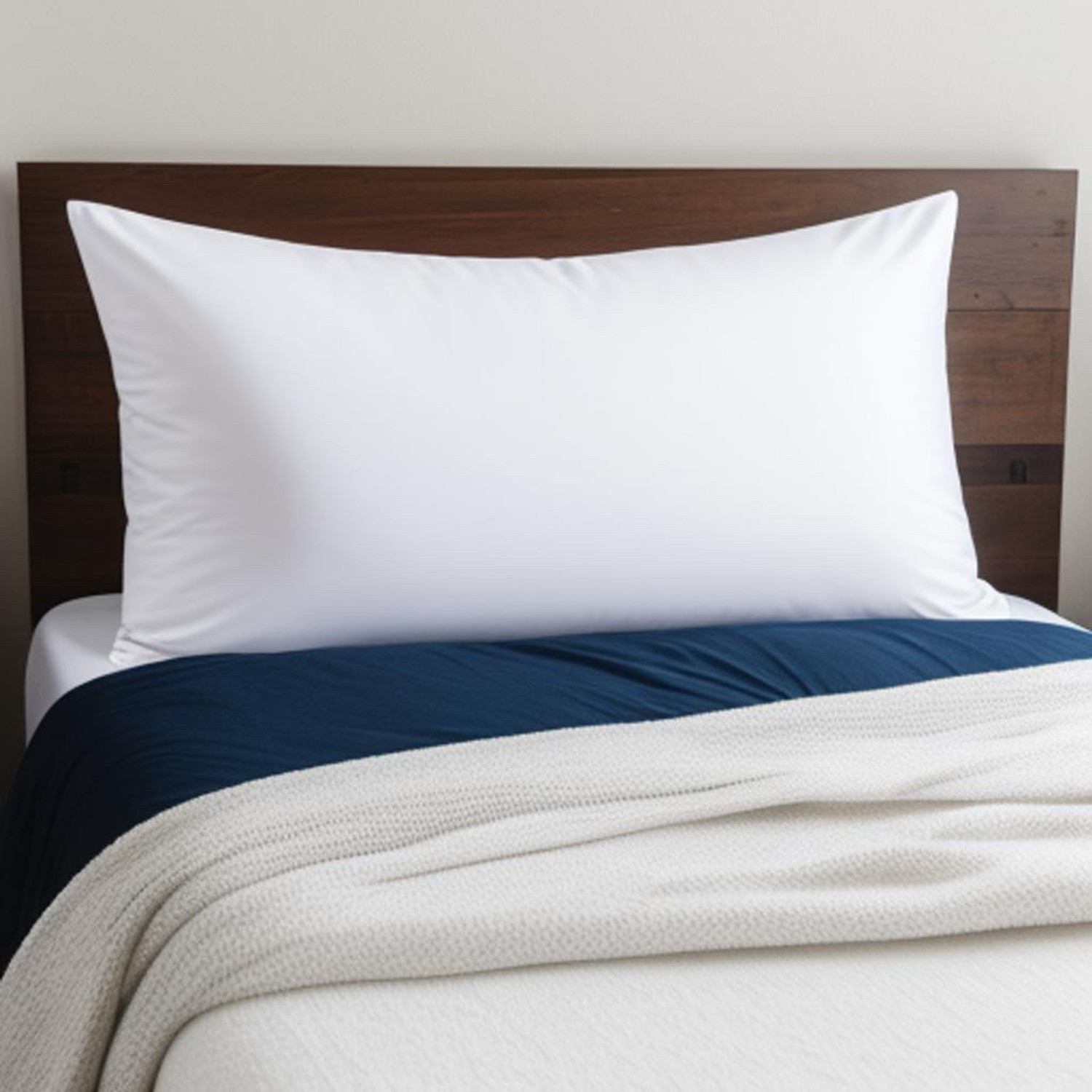 Image of STOMIA Cotton Sleeping Pillow Pack of 3 Solid STOMIA