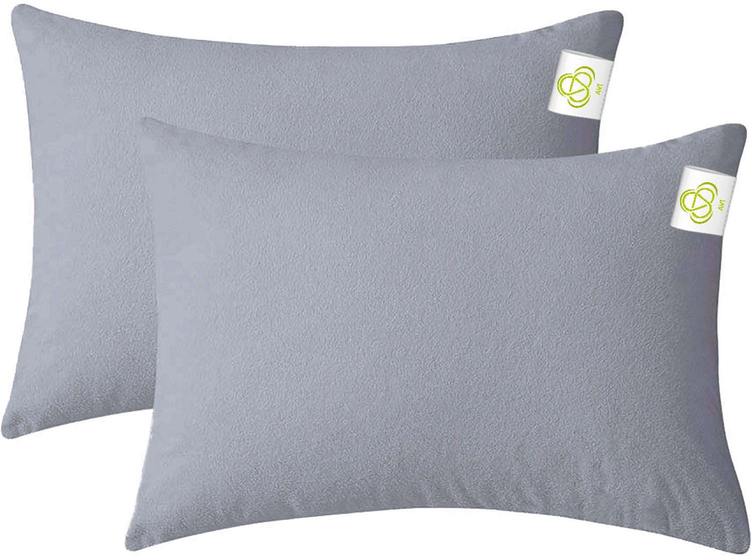 Image of AVI Plain Plain Filled Zipper Standard Size Pillow Protector