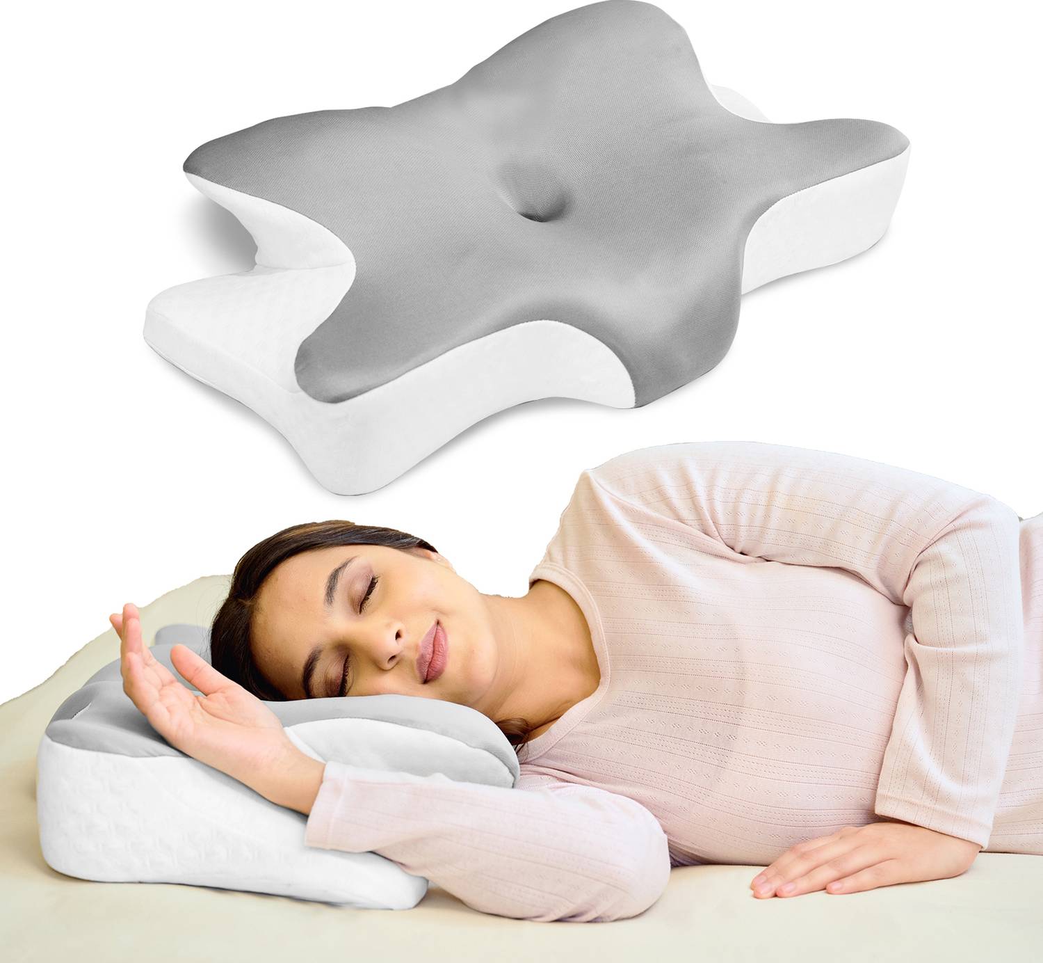 WELLGIVER Memory Foam Cervical Pillow Pack of 1 - Image 5