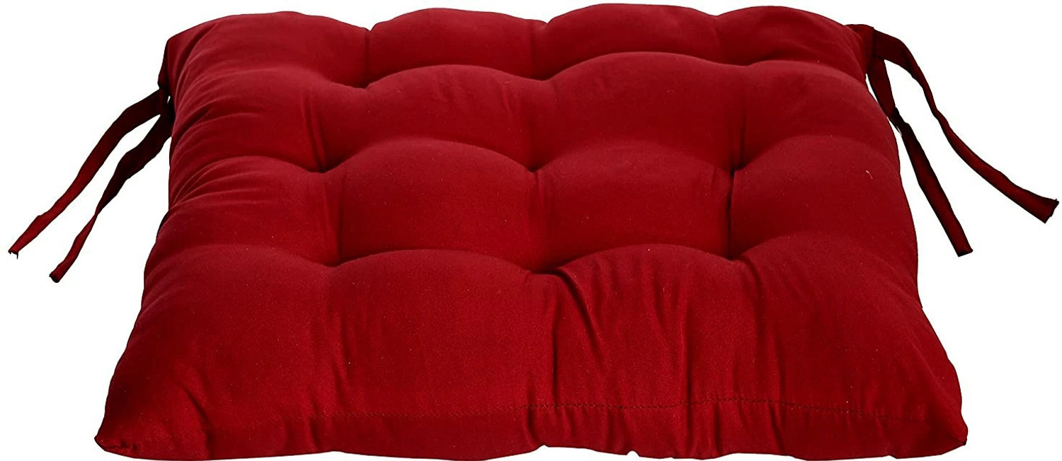 Image of AMAK INC Microfibre Chair Pad Pack of 2 Solid