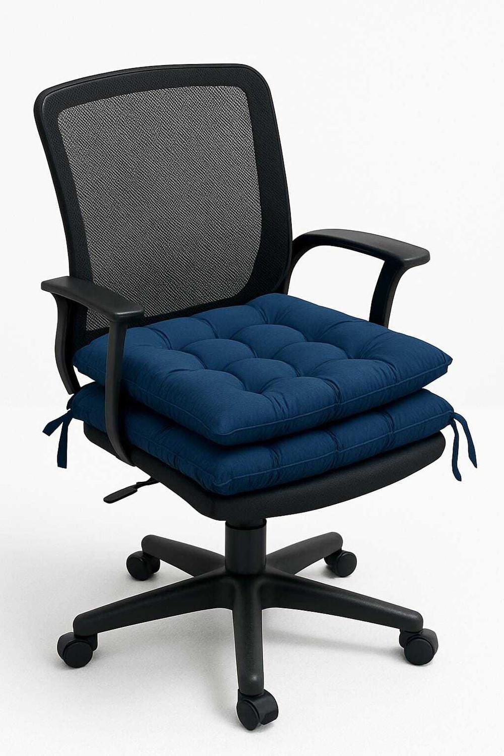 Image of MS Choice India Microfibre Chair Pad Pack of 1 Solid Pad Series