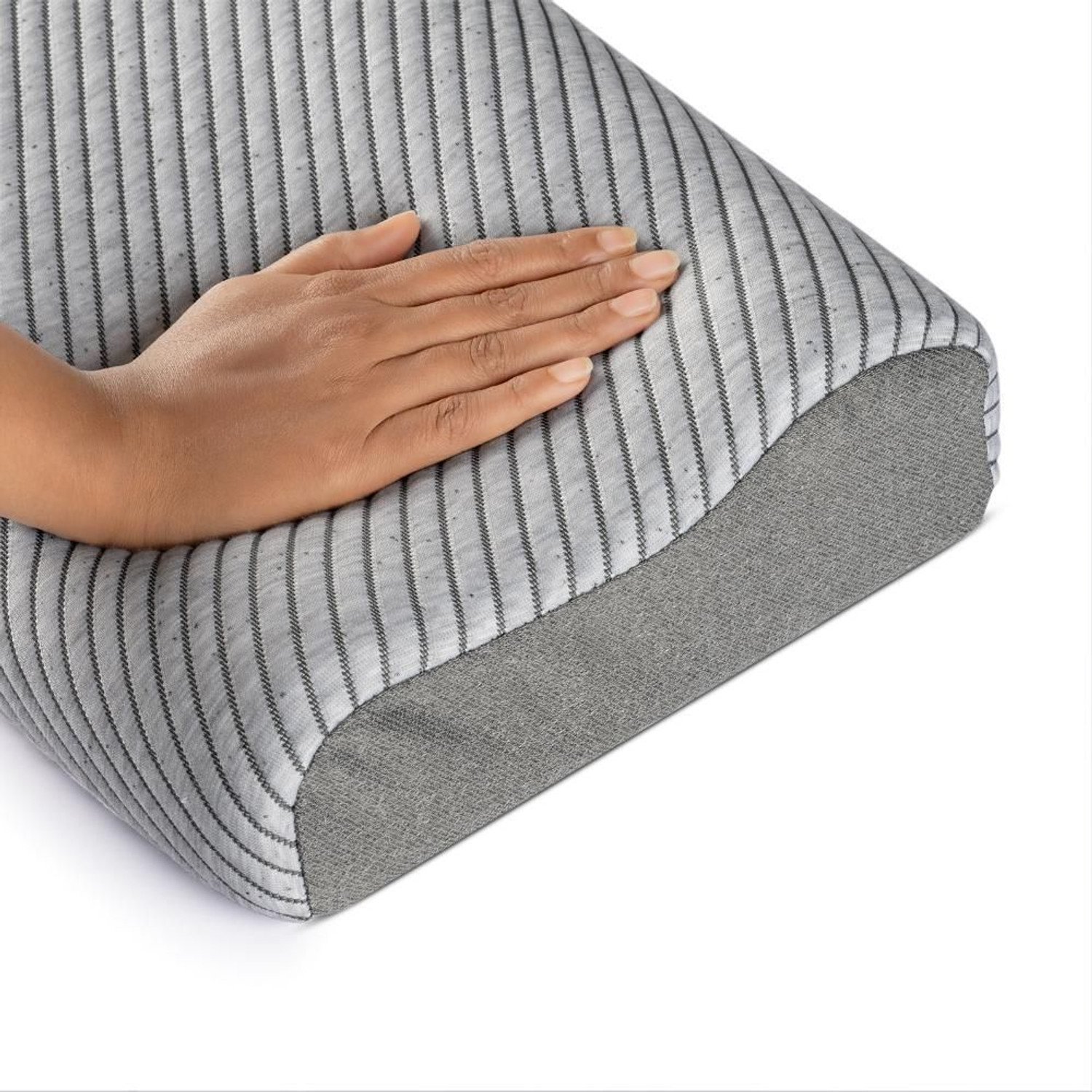 Image of Wakefit Memory Foam Cervical Pack of 2 Solid