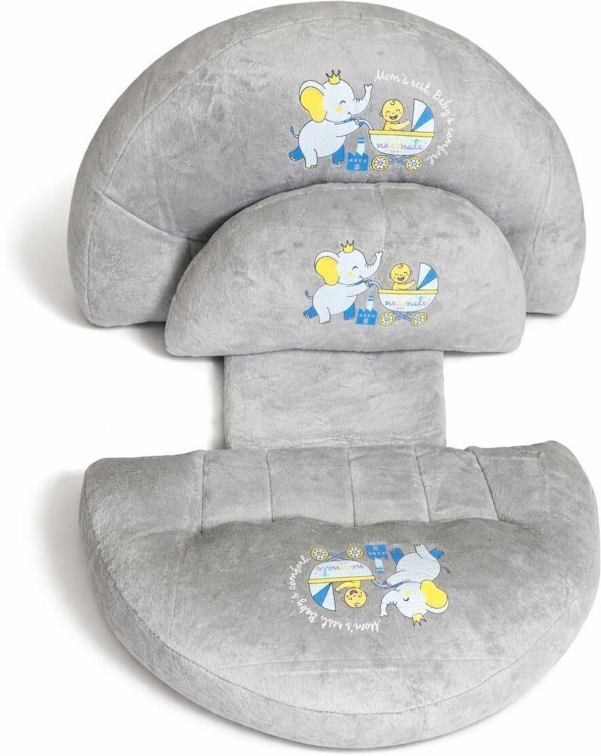 Image of Soham Kidz Cotton Pregnancy Pillow Pack of 1 Solid Pregnancy pillow