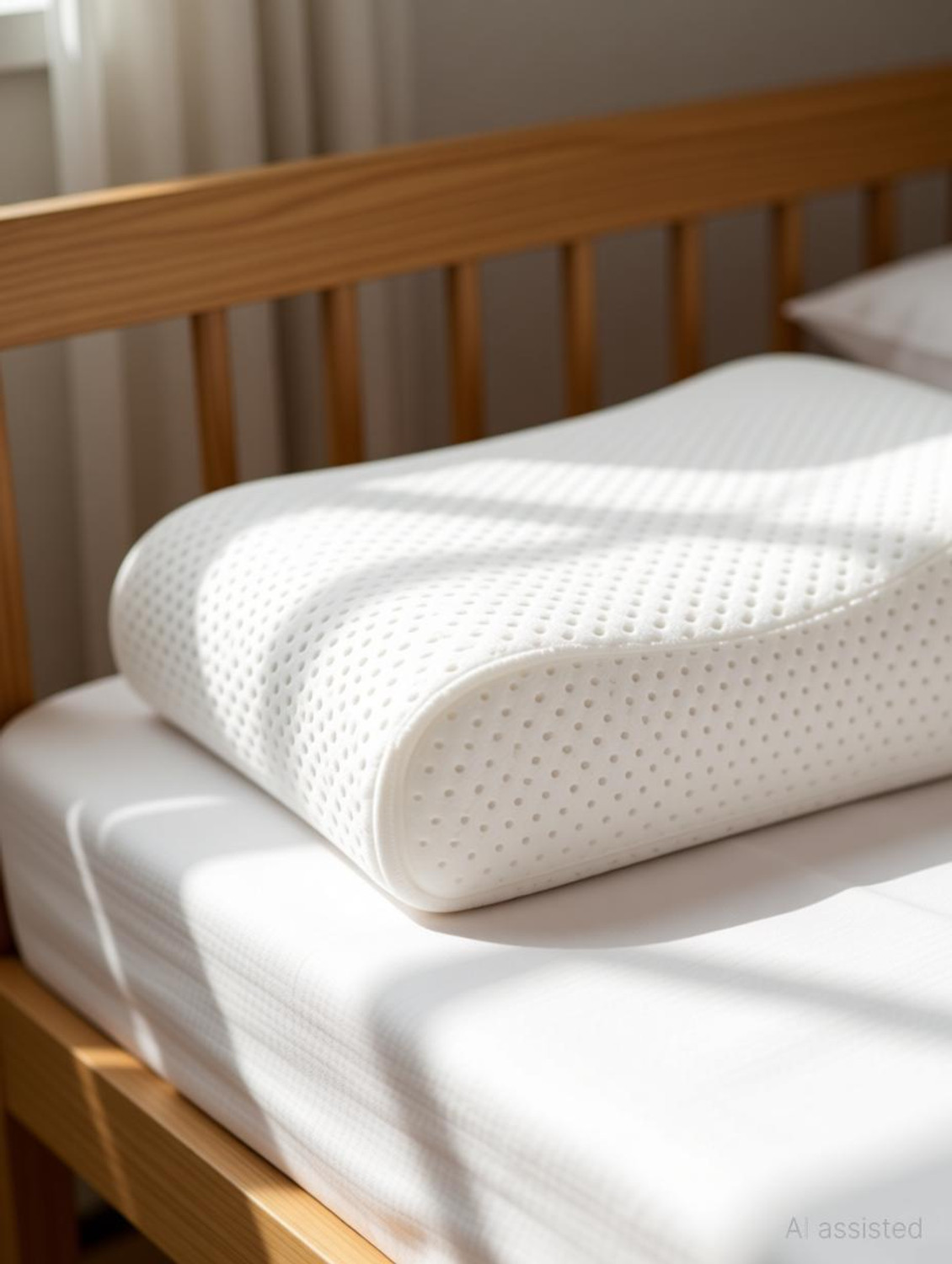 Image of Wakefit Memory Foam Sleeping Pillow Pack of 2 Solid