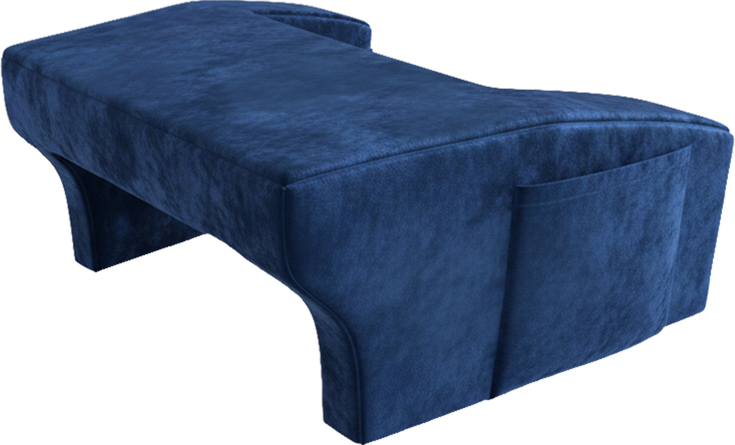 Image of WELLGIVER Memory Foam Desk Pillow Pack of 1 Solid Lap Desk Pillow For Working, Reading, Gaming |Desk pillow,laptop pillow (Blue)