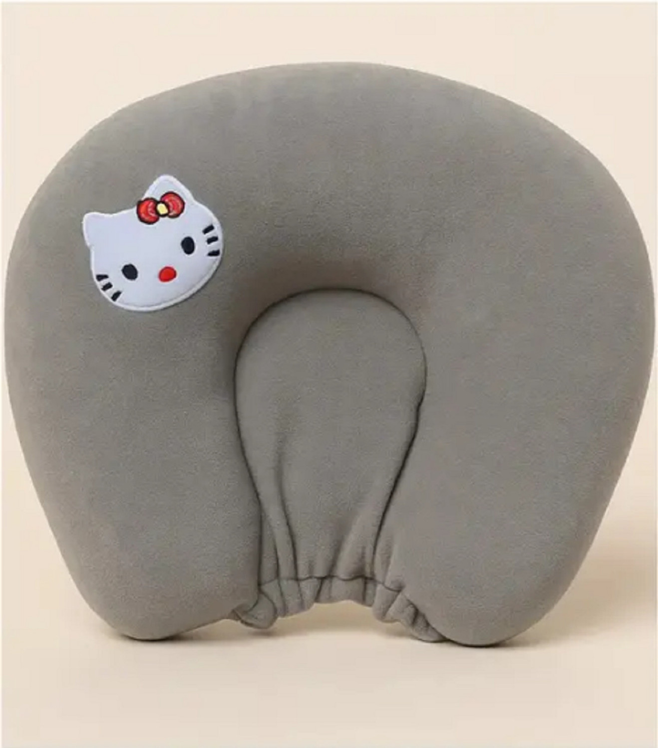 Image of Priganeshent Microfibre Baby Pillow Pack of 1 Solid Mustard Pillow