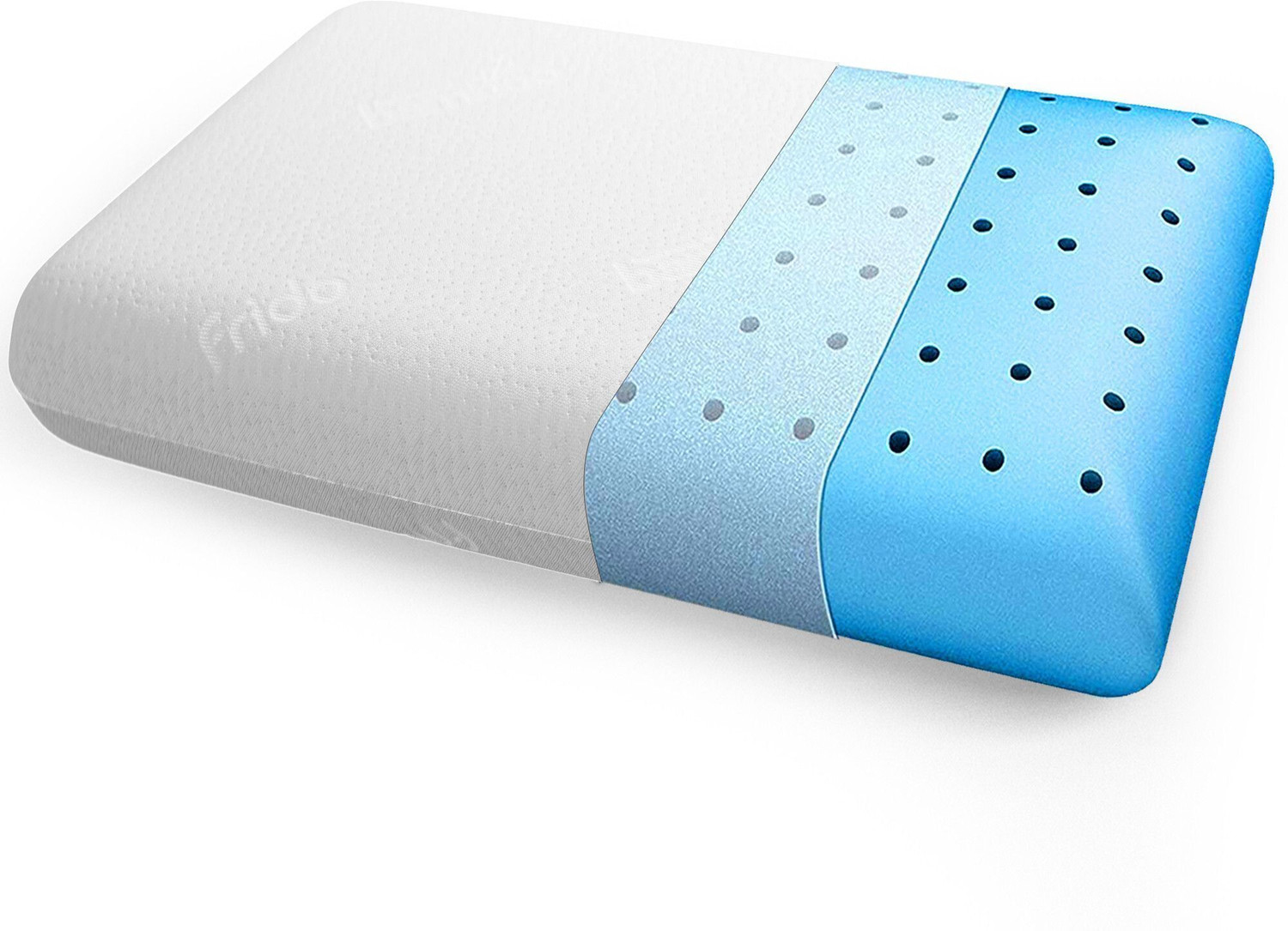 Image of Frido Memory Foam Orthopaedic Pillow Pack of 1 Solid Ultimate Deep Sleep Pillow for Neck & Shoulder Pain Relief, King Size 5 Inch