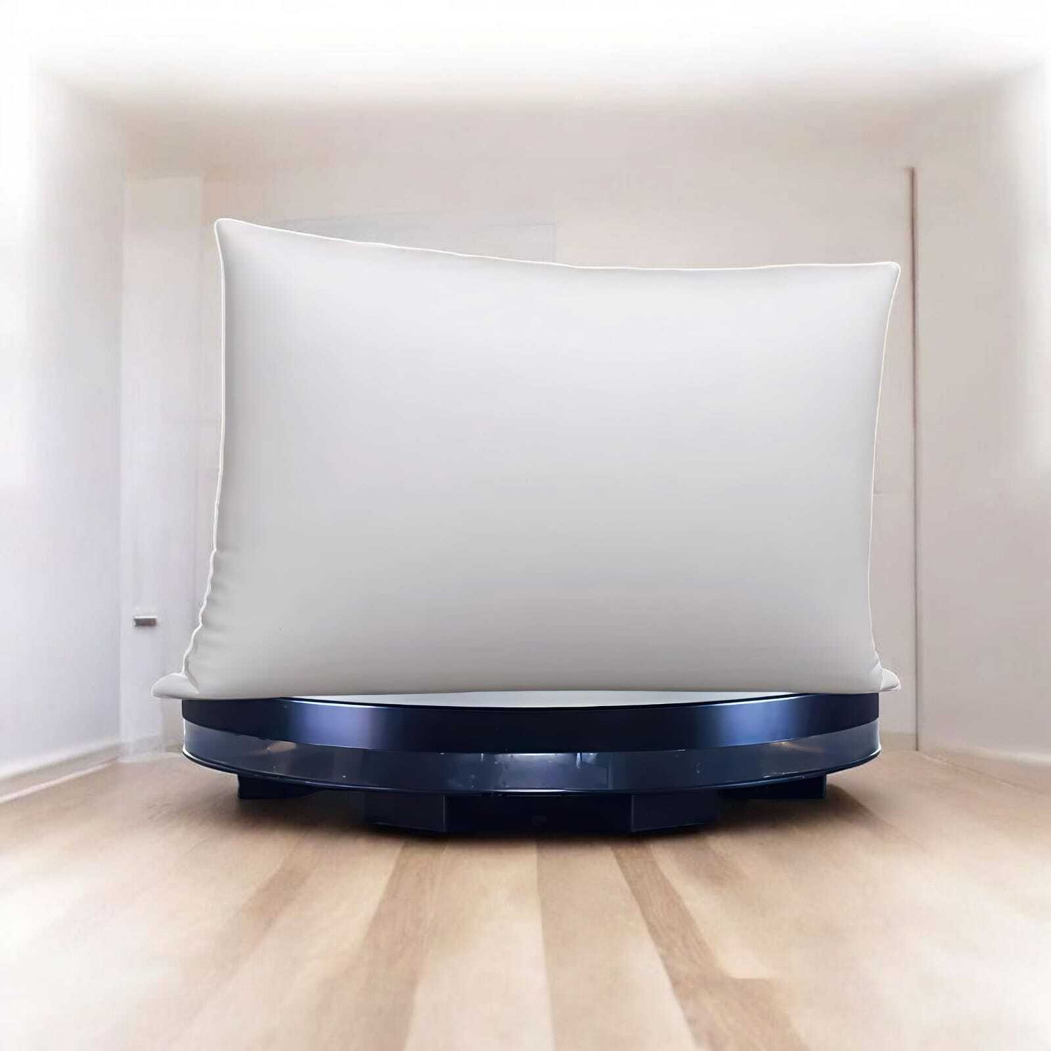 Image of kuihome Polyester Fibre Sleeping Pillow Pack of 1 Solid