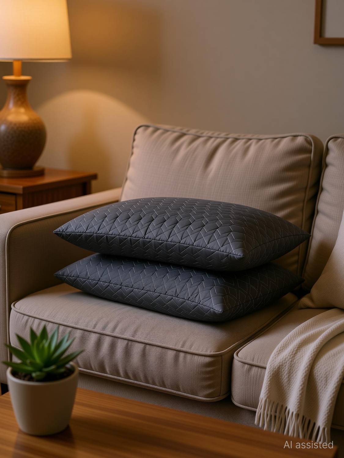 LA VERNE Microfibre Sleeping Pillow Pack of 2 - Image 1