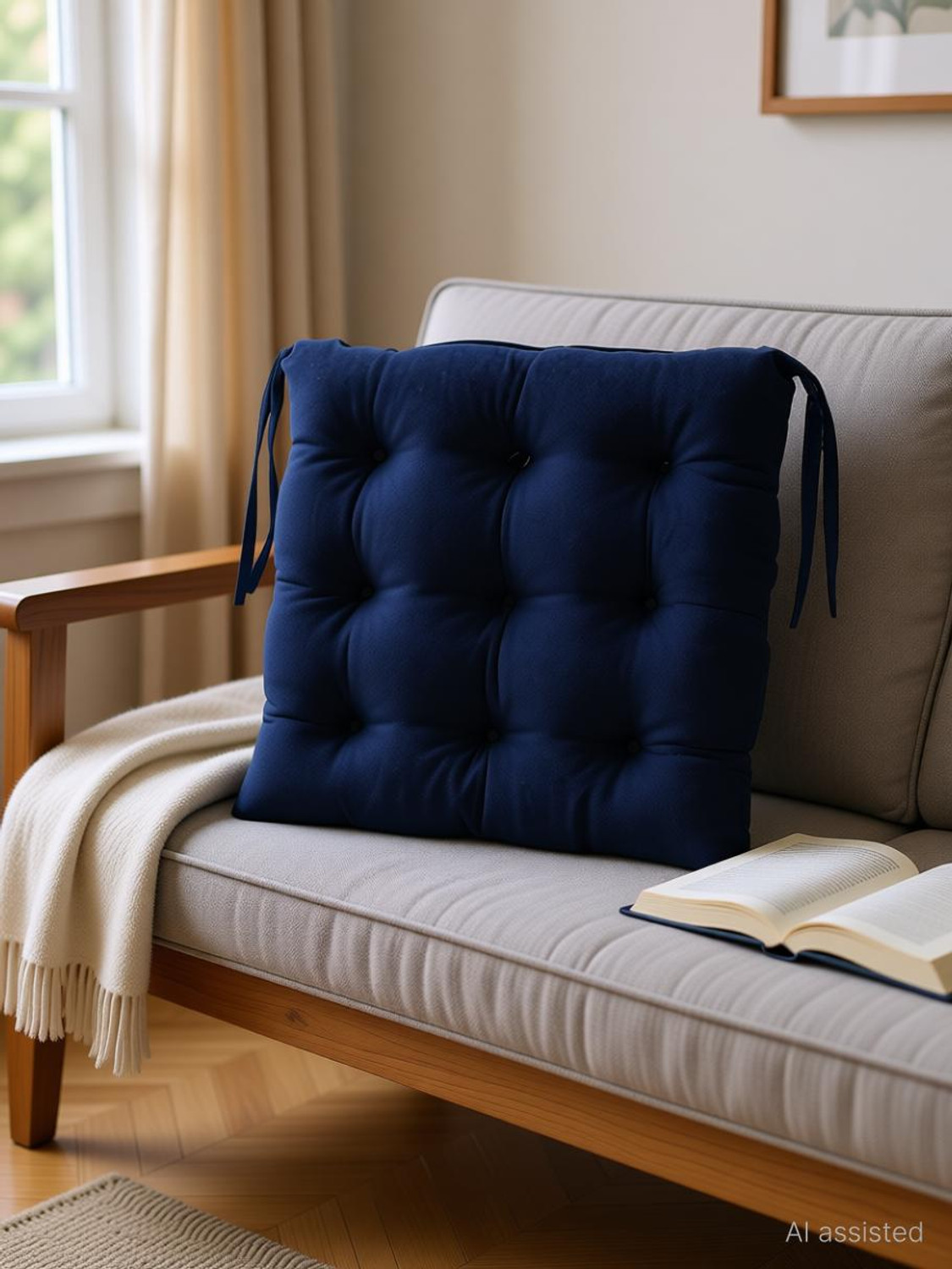 Image of AMAK INC Microfibre Chair Pad Pack of 5 Solid