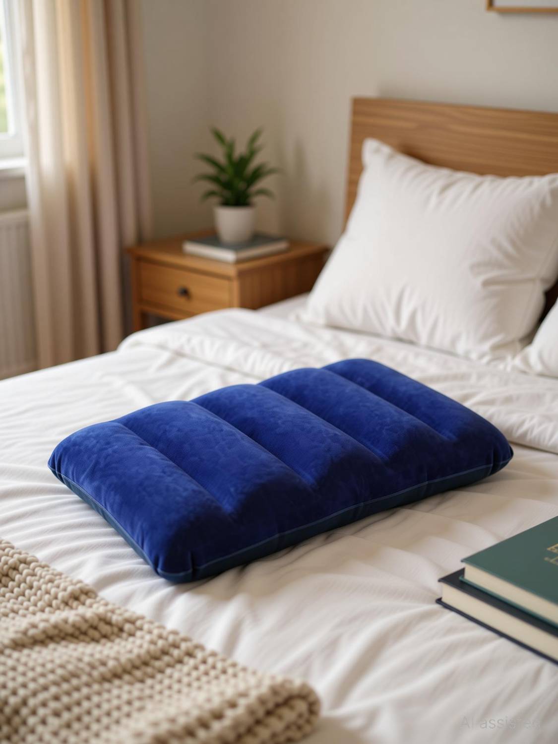 Aatrangi Natural Travel Pillow Pack of 2 Floral