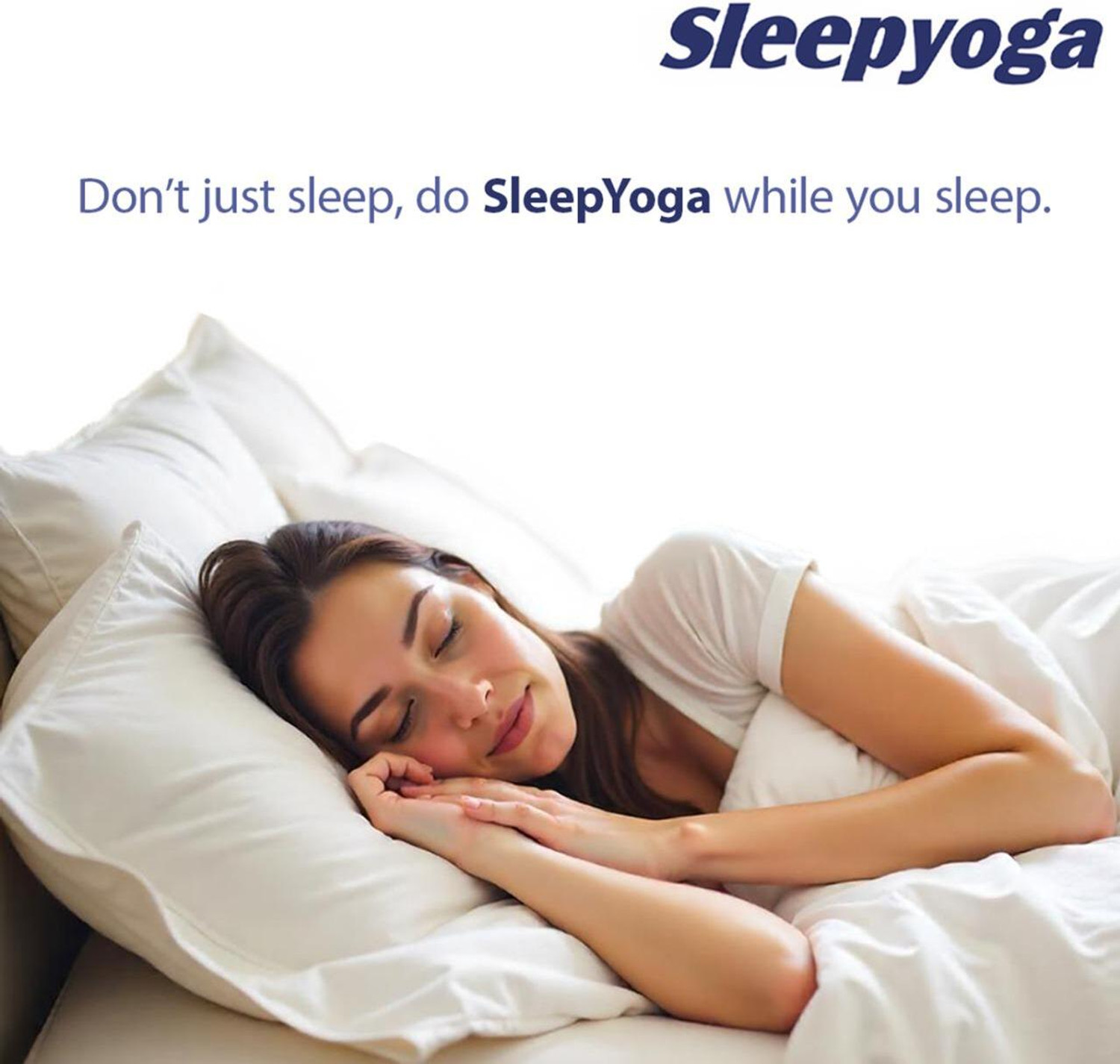 Image of Sleep Yoga Polyester Fibre, Microfibre Sleeping Pillow Pack of 2 Solid COMFORT PILLOW(ULTRA SOFT )