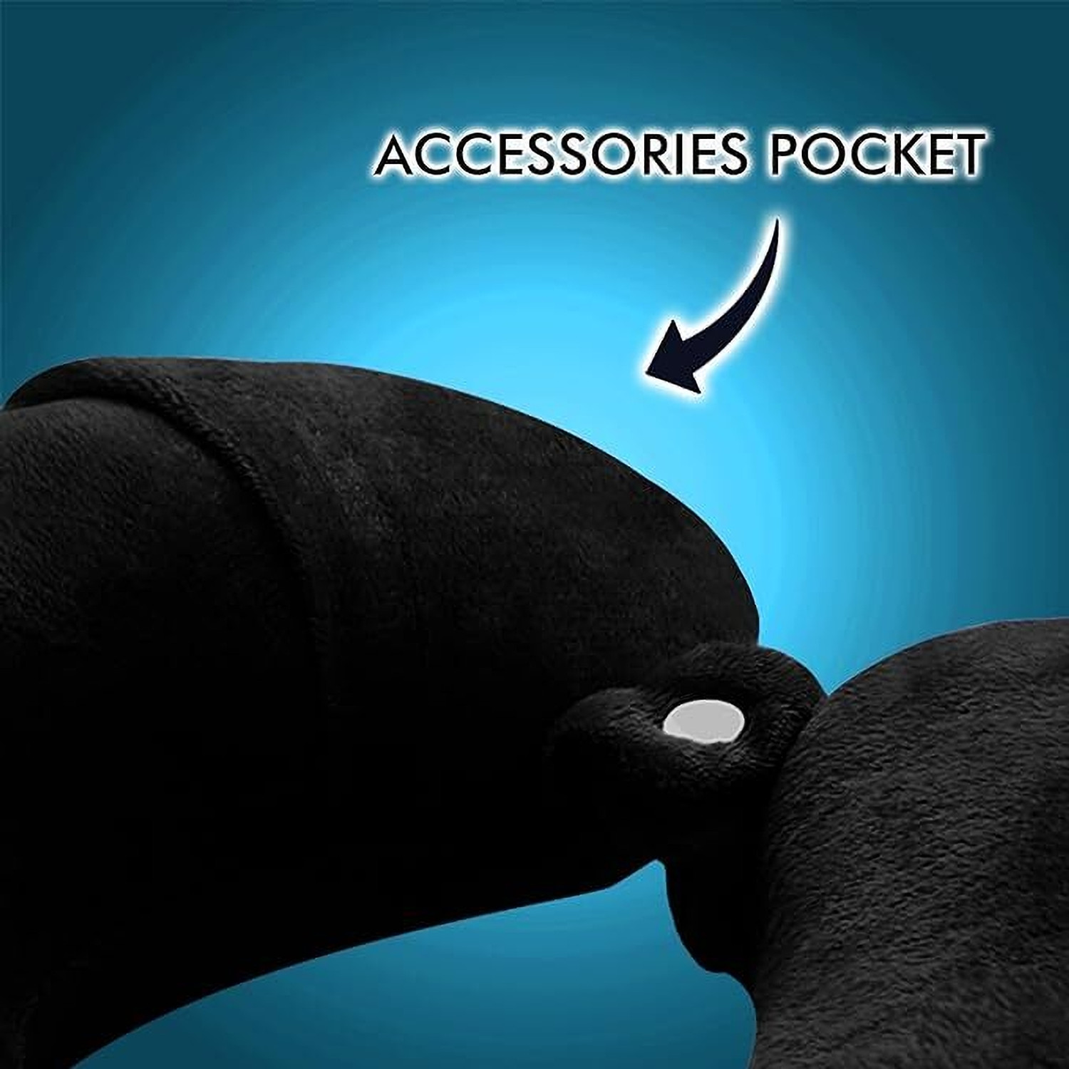 Image of TrendTryst Polyester Fibre Travel Pillow Pack of 1 Nature Fashion