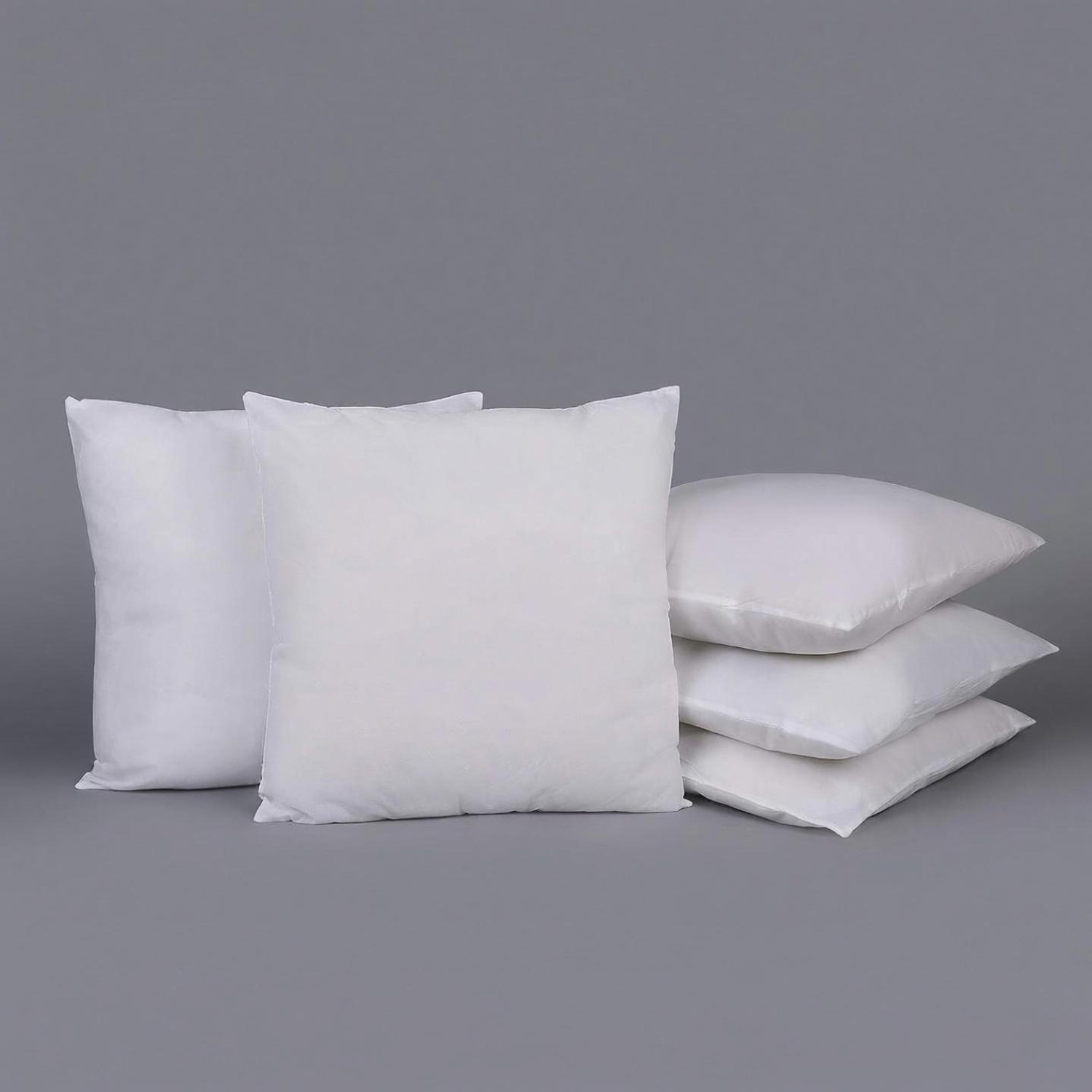 Image of Zenvio Microfibre Cushion Pack of 5 Solid Ultra Luxuary Soft
