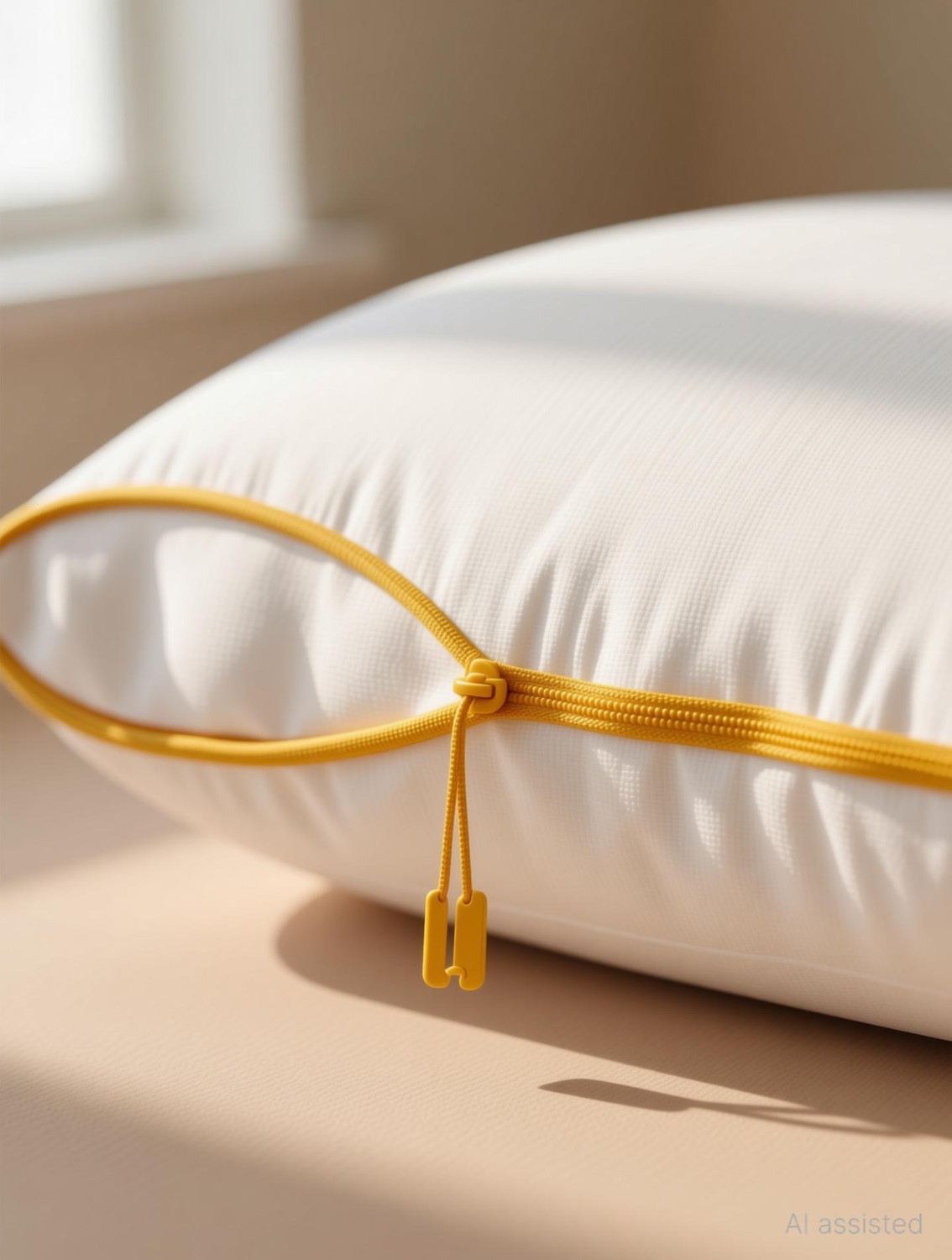 Image of SleepyCat Microfibre Sleeping Pillow Pack of 1 Solid Cloud