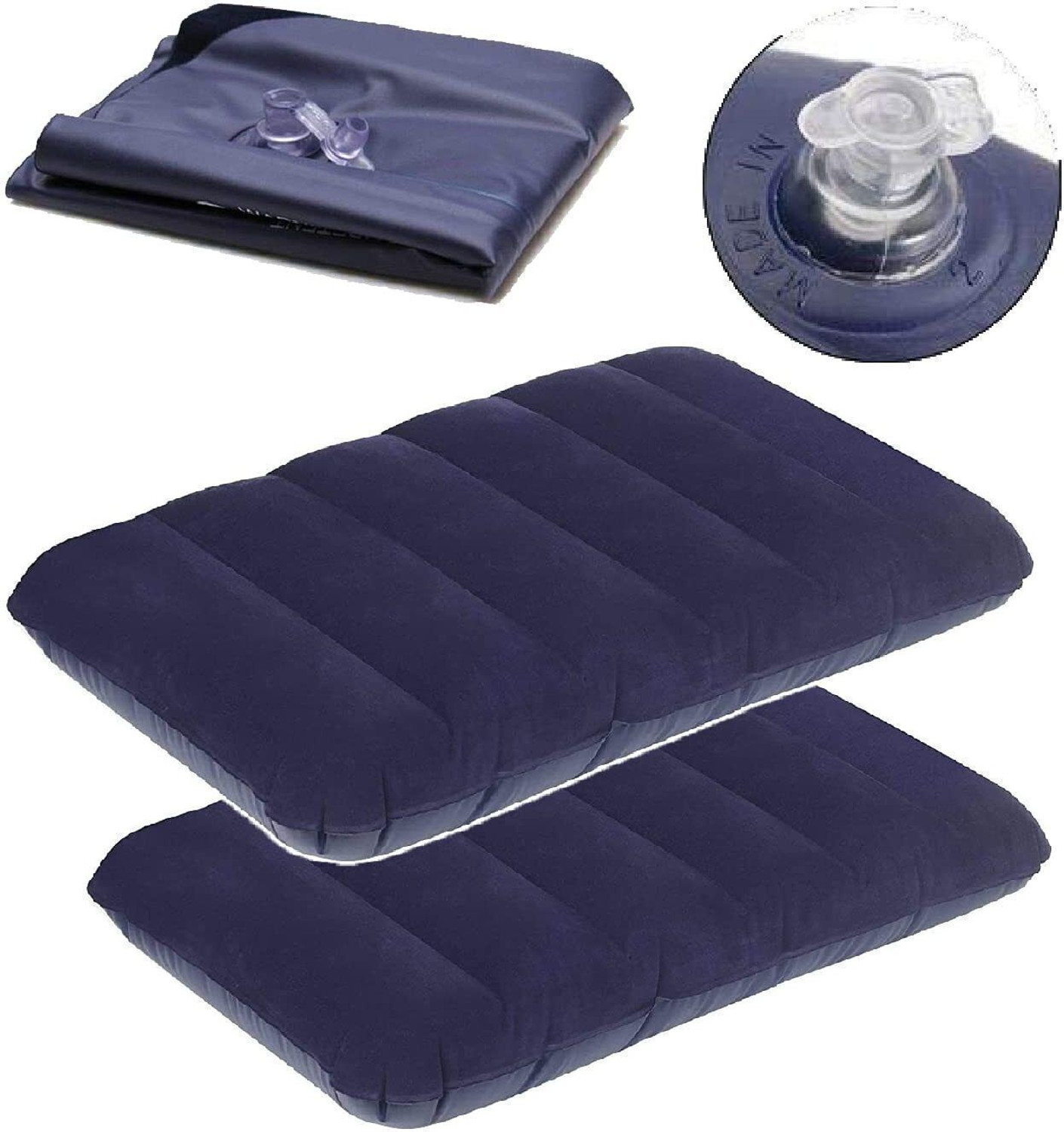 Image of EVAGROW PLUS Memory Foam Orthopaedic Pillow Pack of 1 Solid Orthopedic Memory Foam Pillow